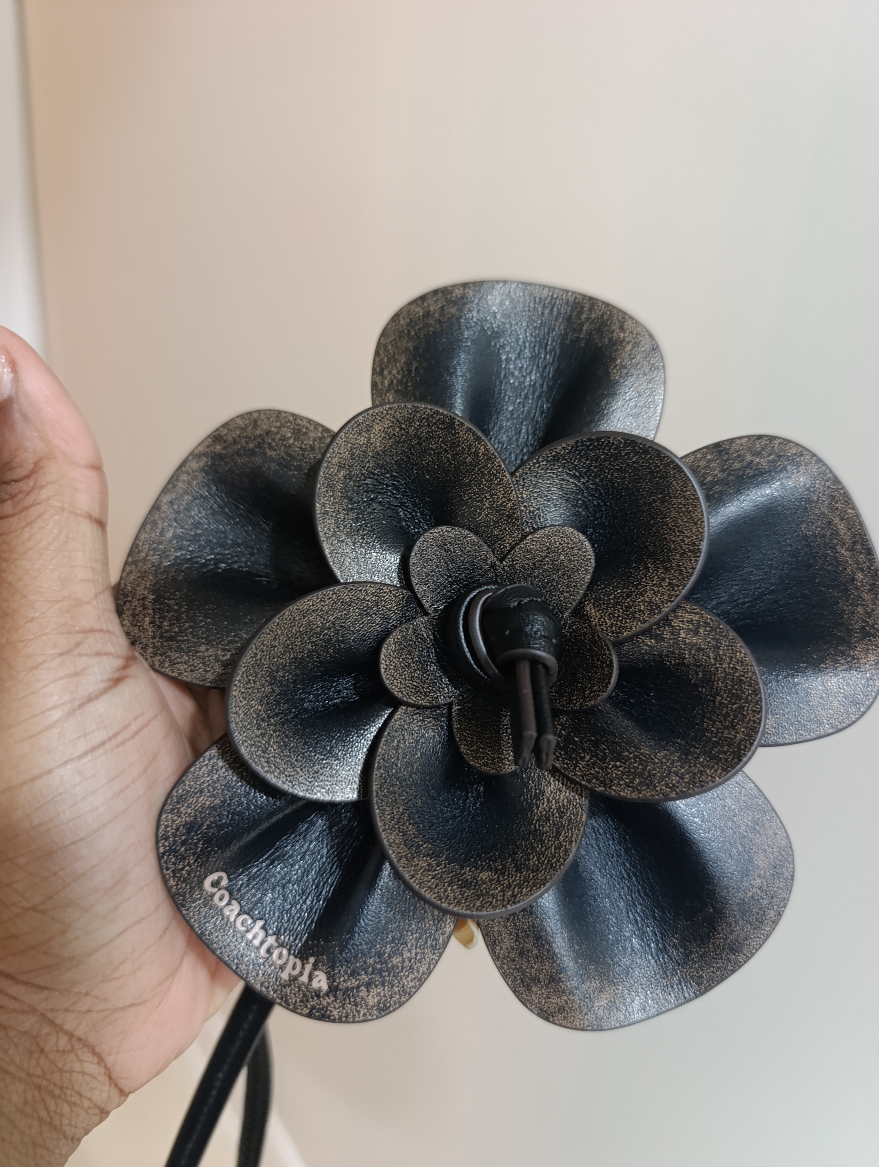Rose Bag Charm In Upcrafted Leather | Accessories | Coach