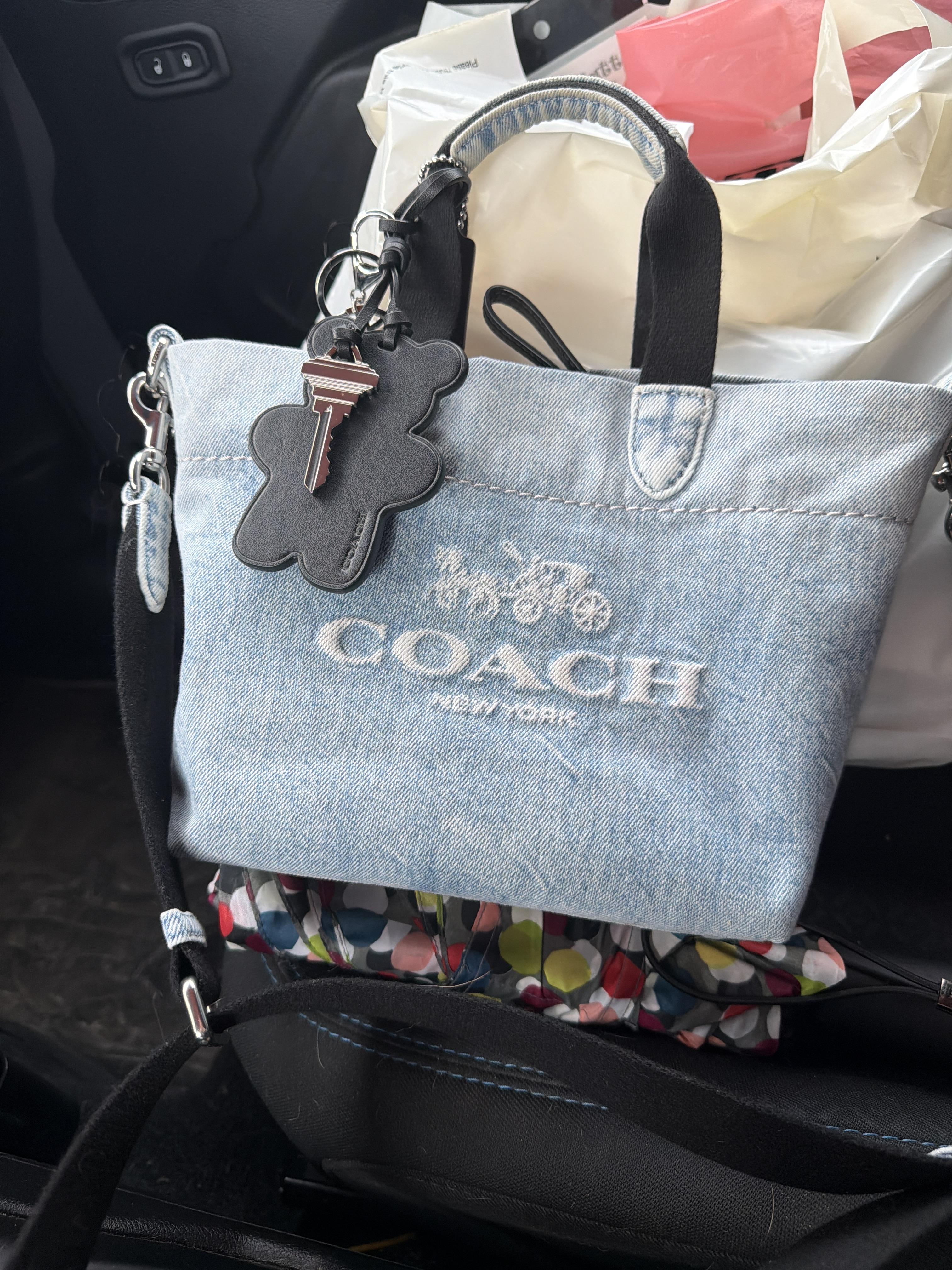 Mini Tour Tote Bag In Loved Denim | Accessories | Coach | COACH®