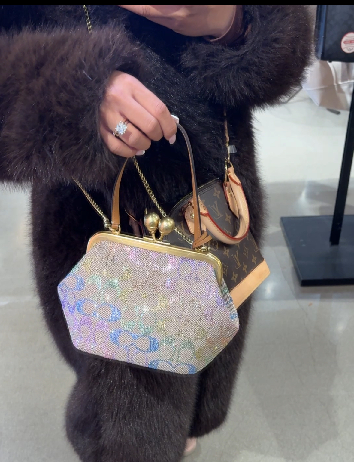 COACH® | Kisslock Frame Bag 16