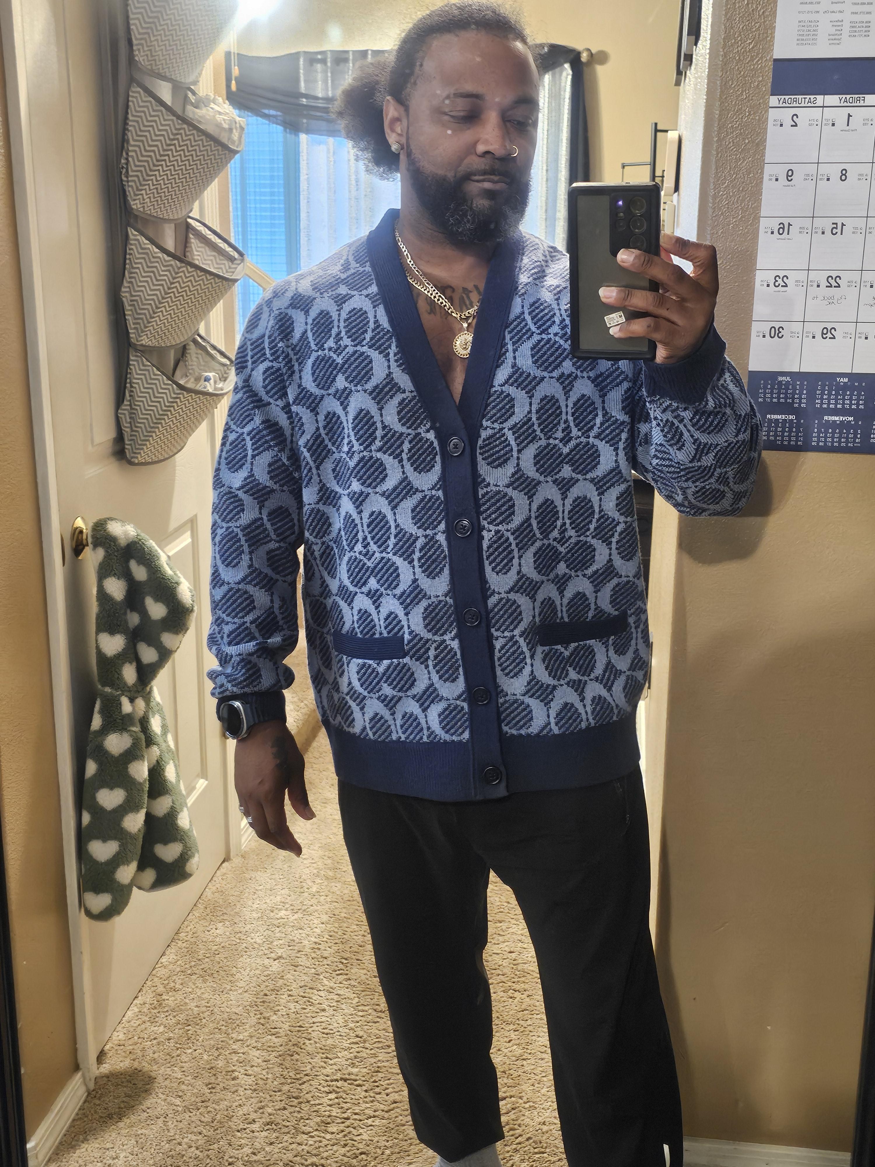 COACH® | Signature Chunky Cardigan