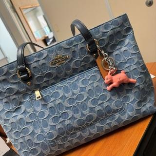 Station Tote Bag In Signature Denim | Bags | Coach | COACH®