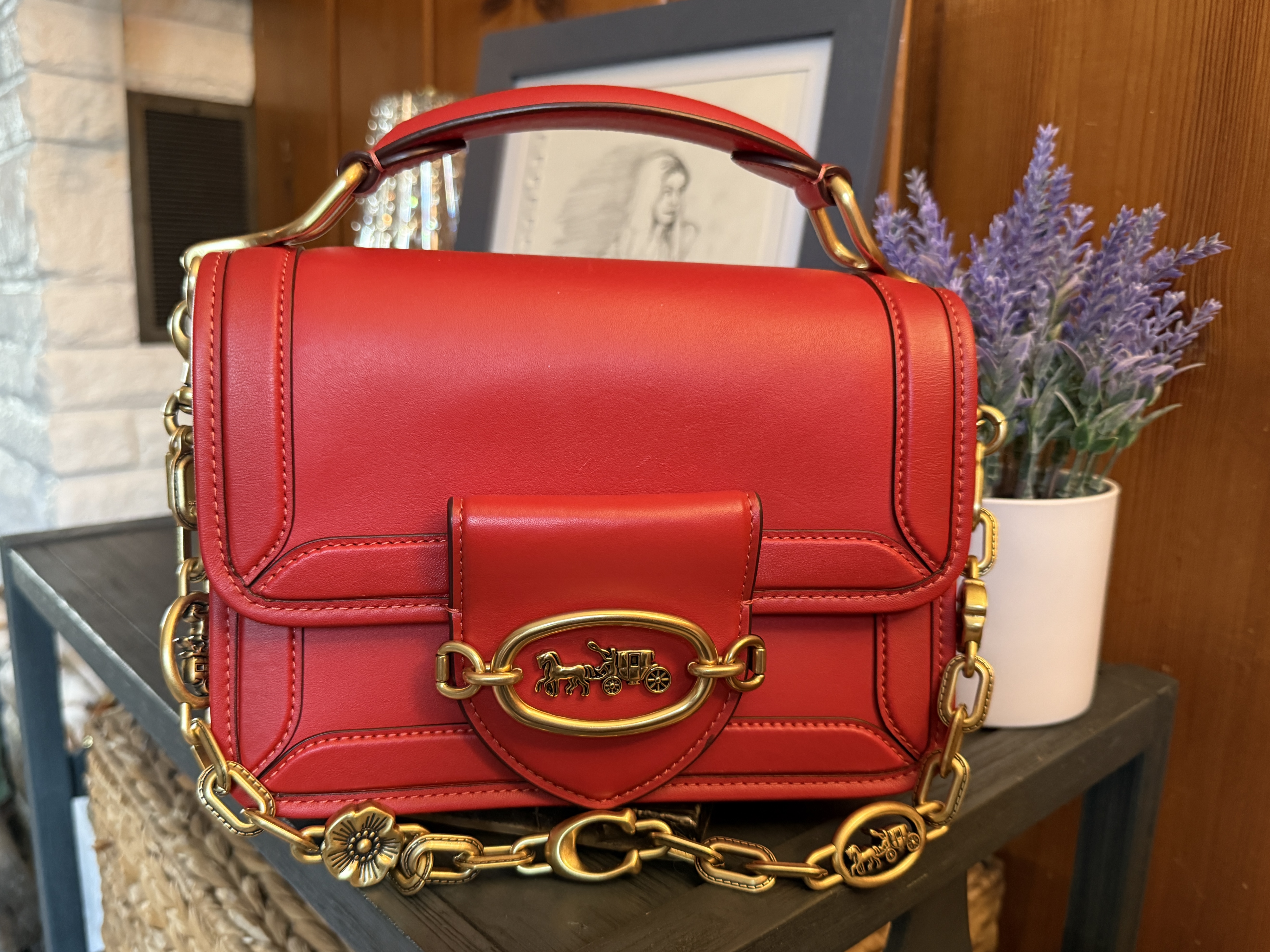 【COACH】チェーンストラップ ホース＆キャリッジ CX180 COACH® | Horse And Carriage Chain Strap