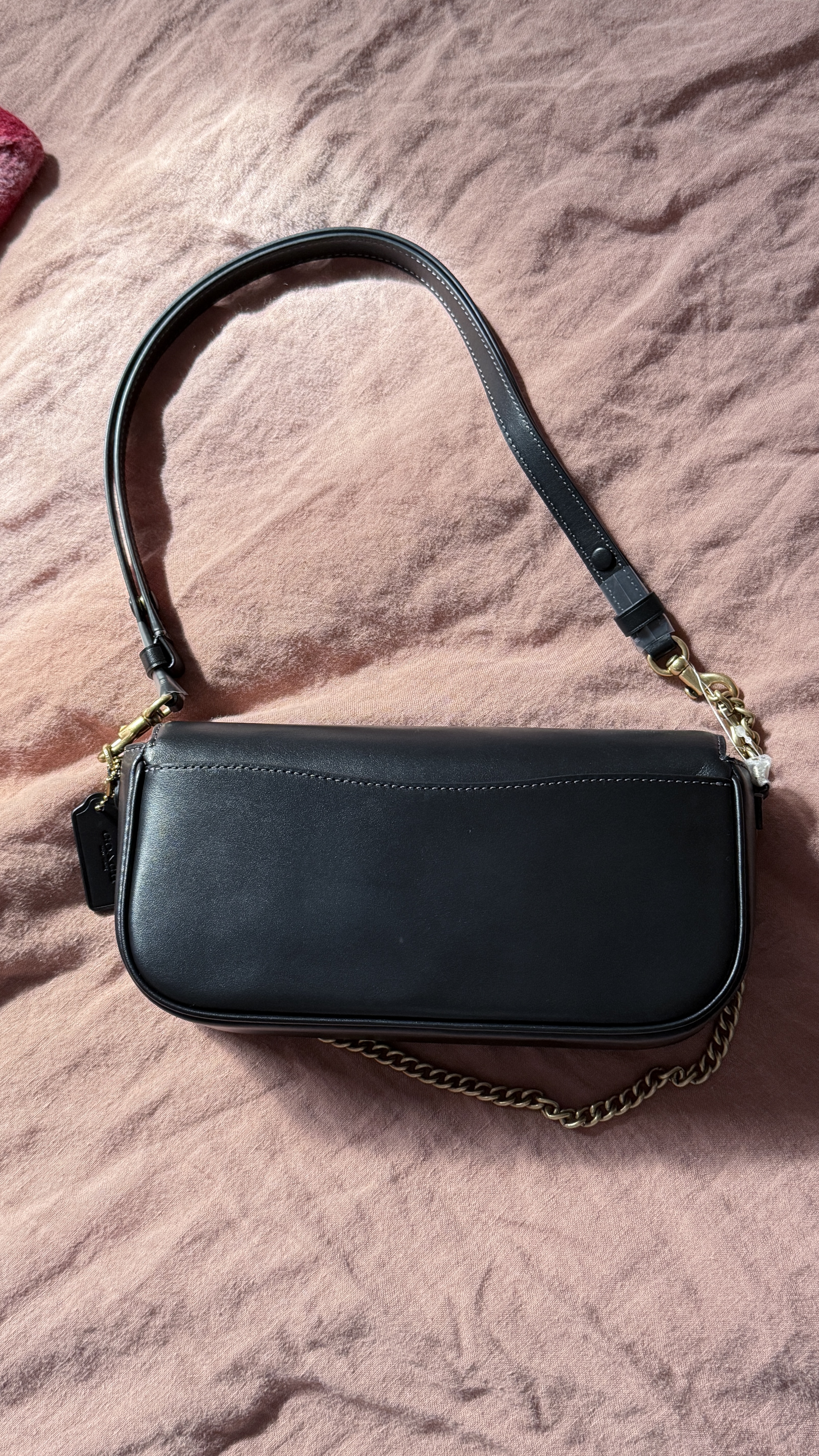 らぐす　MARBLES BOA COACH JKT (BONE) COACH® Outlet | Bone Bag In Signature Canvas