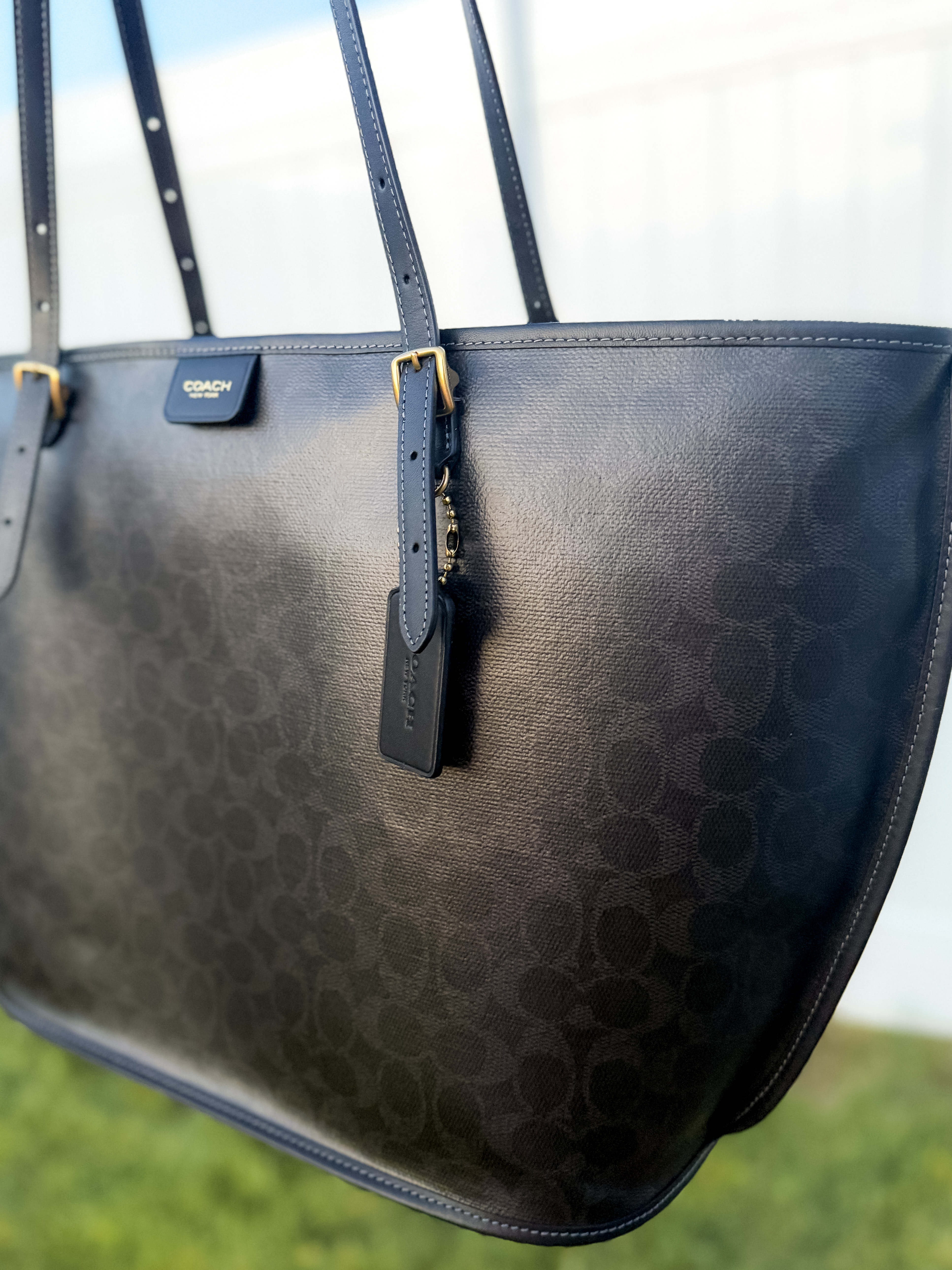 Taxi Tote Bag In Signature Canvas | COACH®