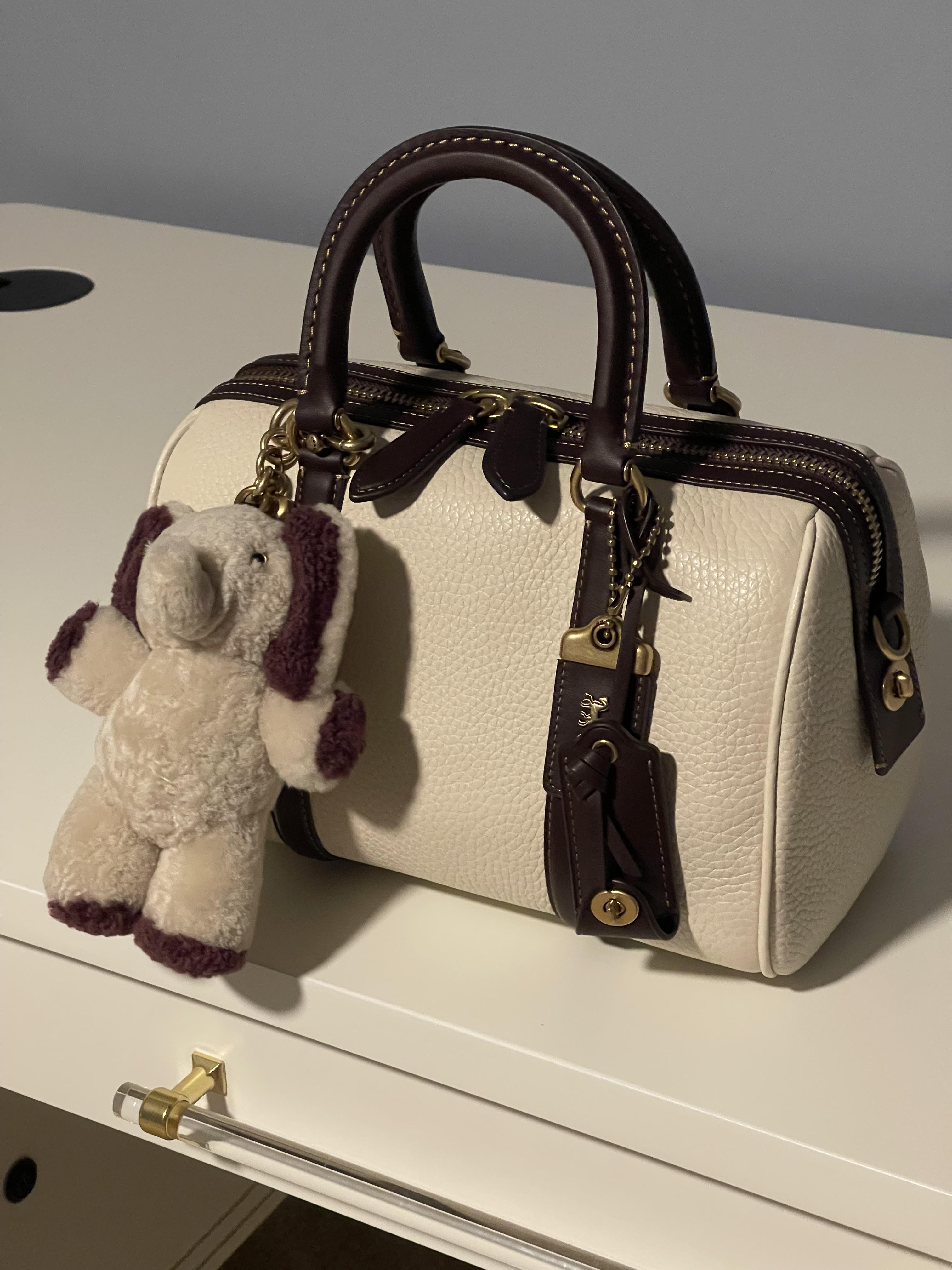 Ellie Bag Charm In Shearling | Accessories | Coach | COACH®