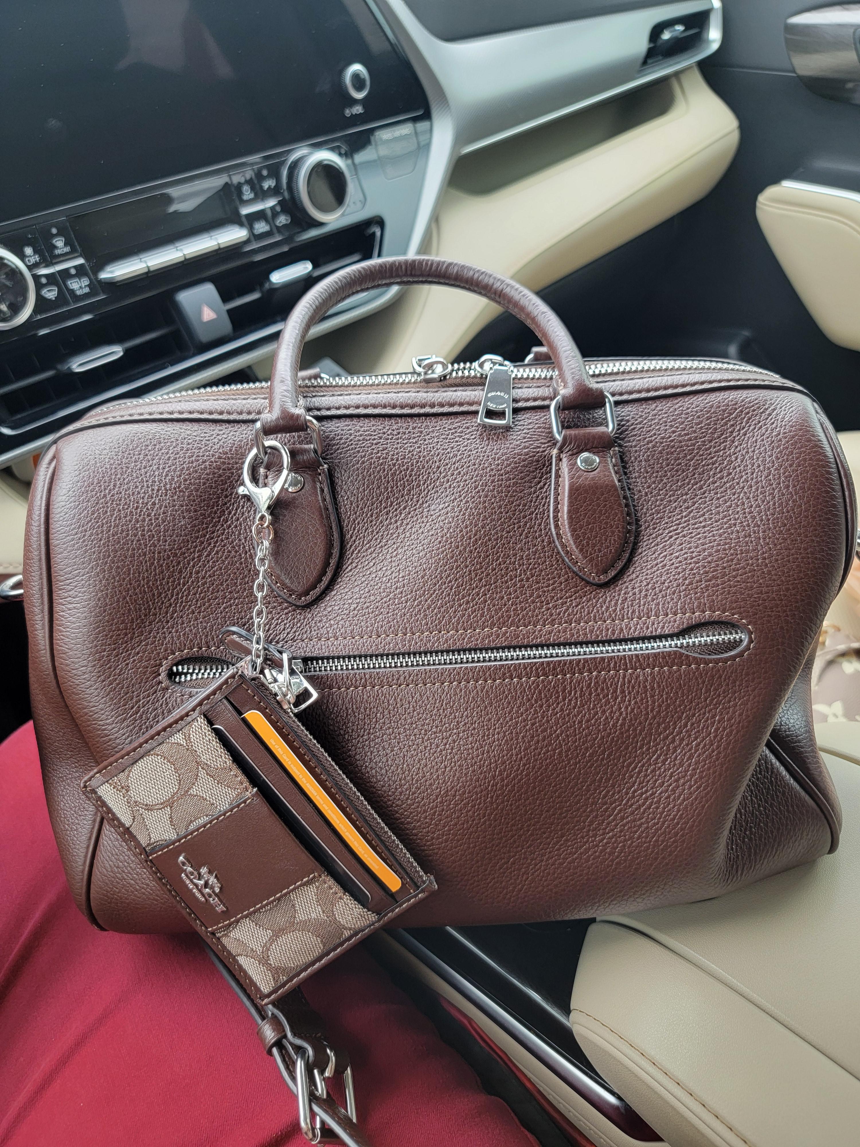 COACH® | Mini Skinny Id Case In Signature Canvas