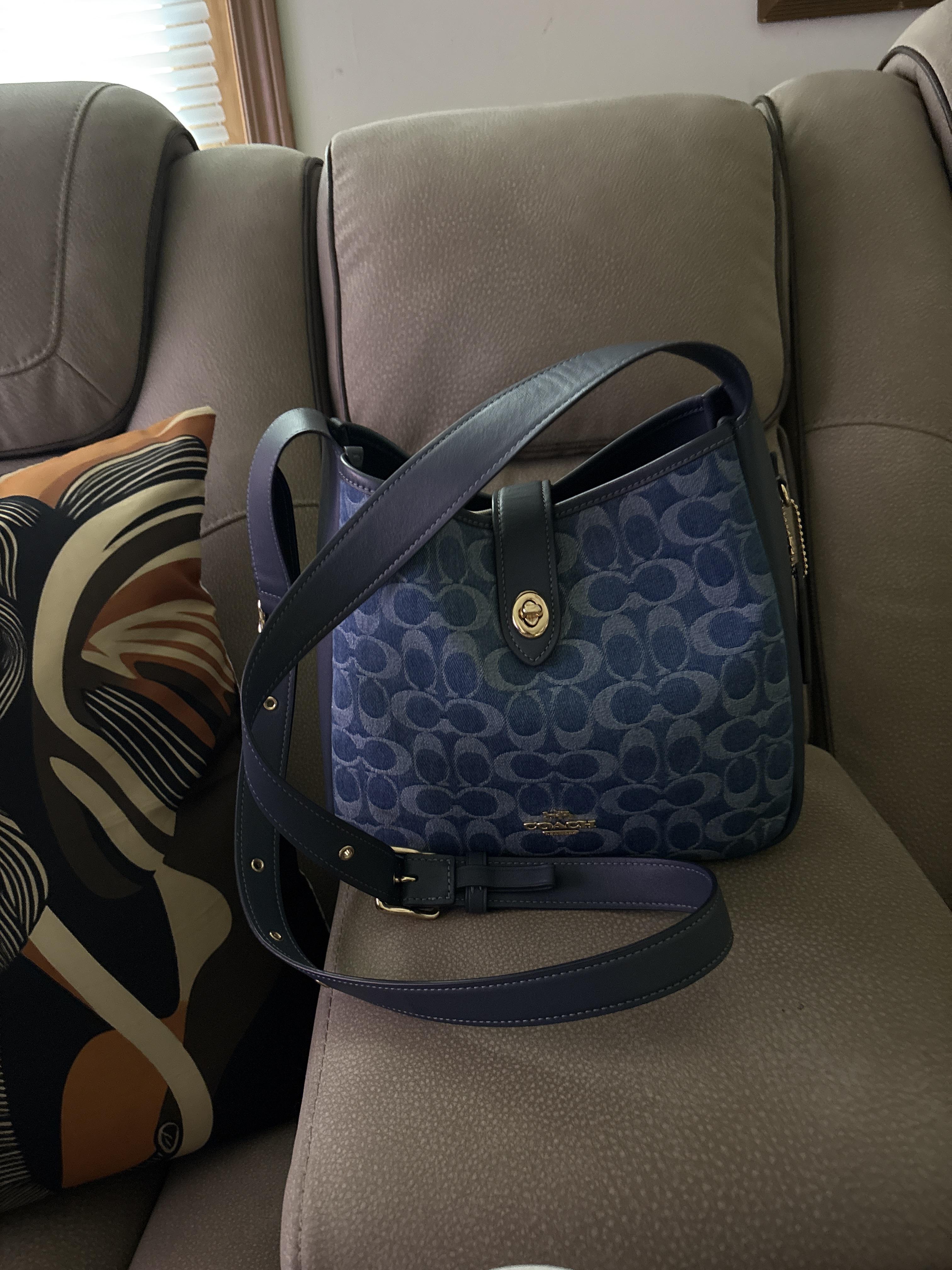 Hadley Convertible Crossbody Bag In Signature Denim | Bags | Coach