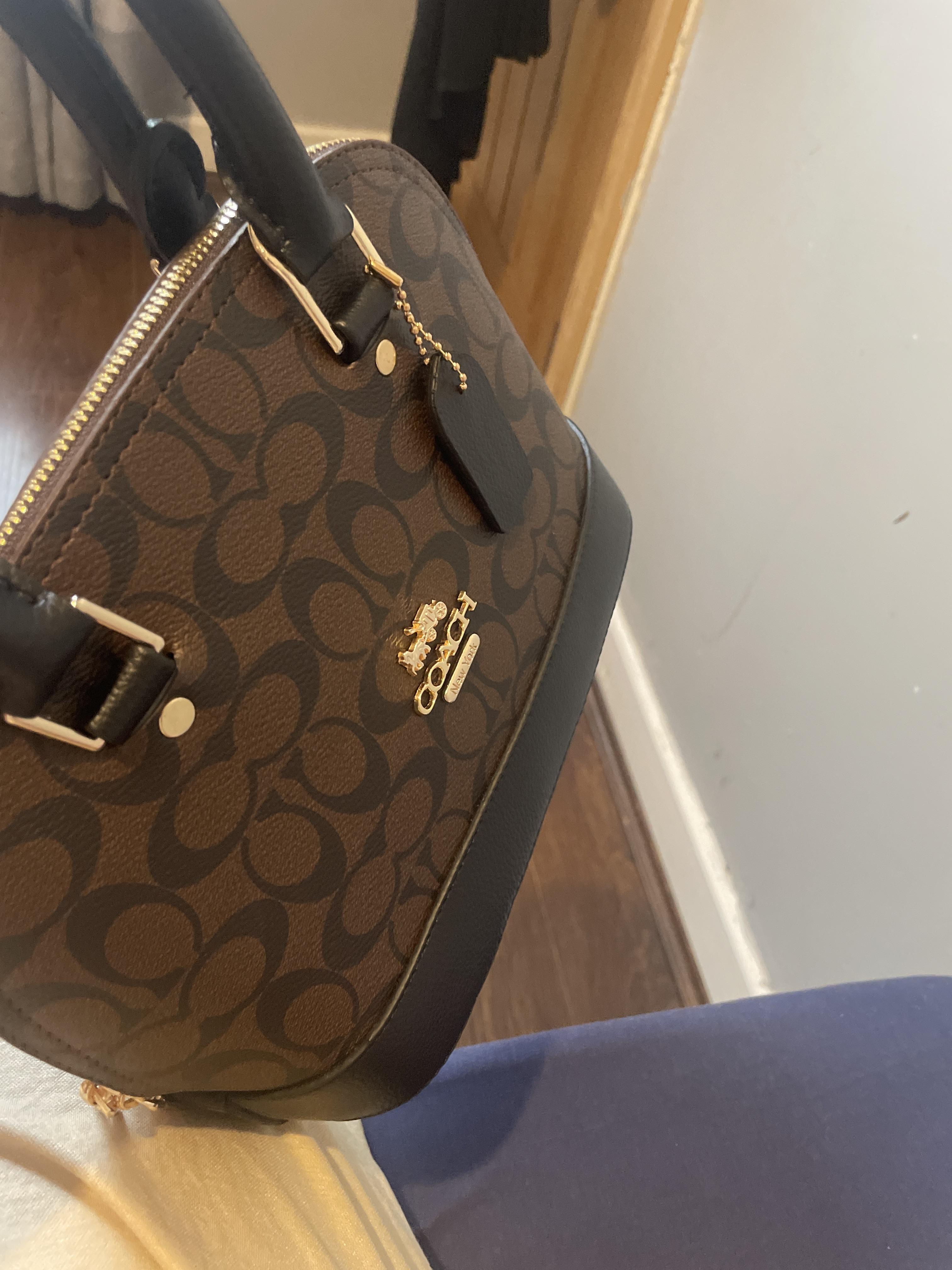Mini Sierra Satchel In Signature Canvas | COACH®