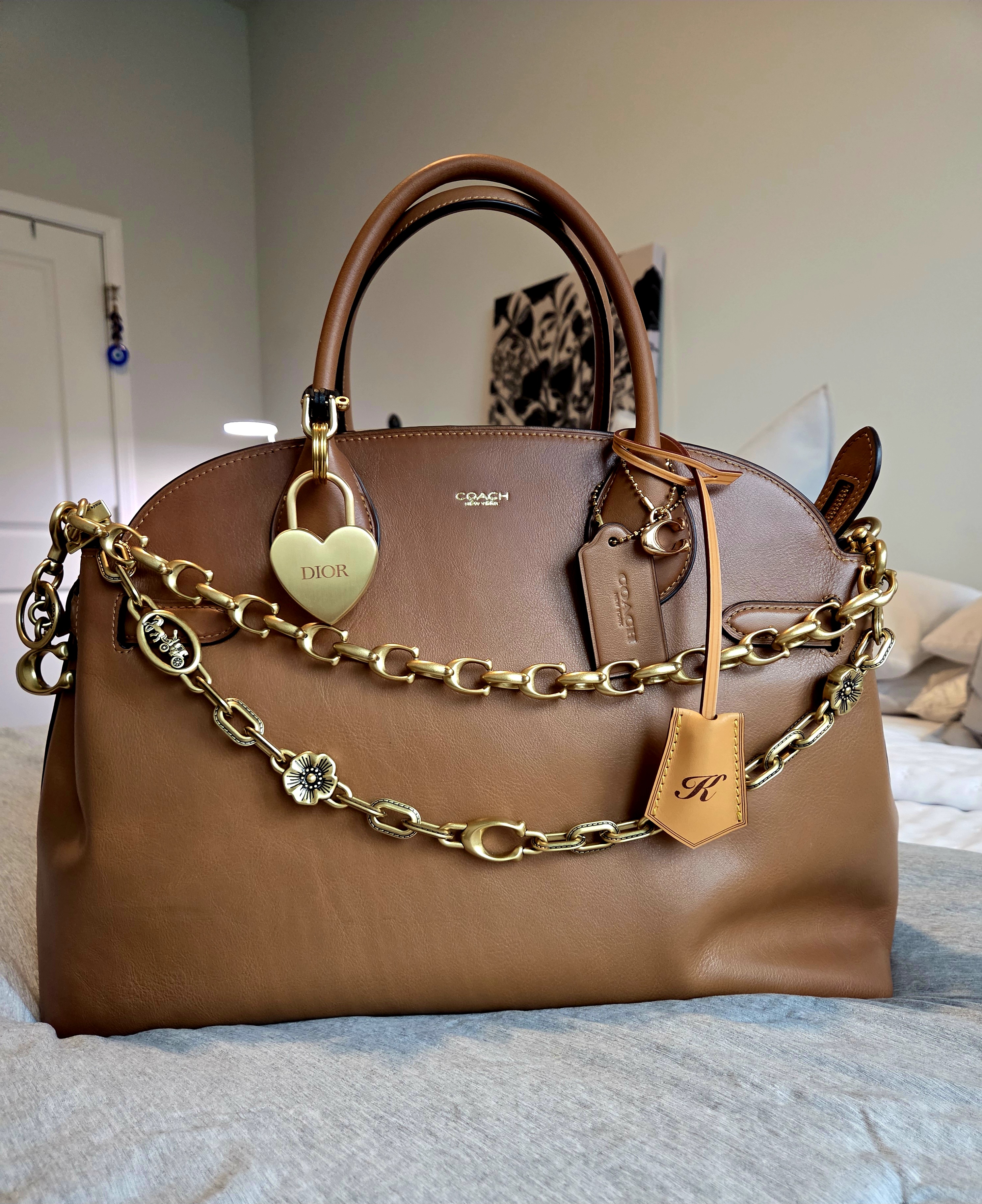 バッグ coach soft emrire carryall 40 COACH® | Soft Empire Carryall Bag 40