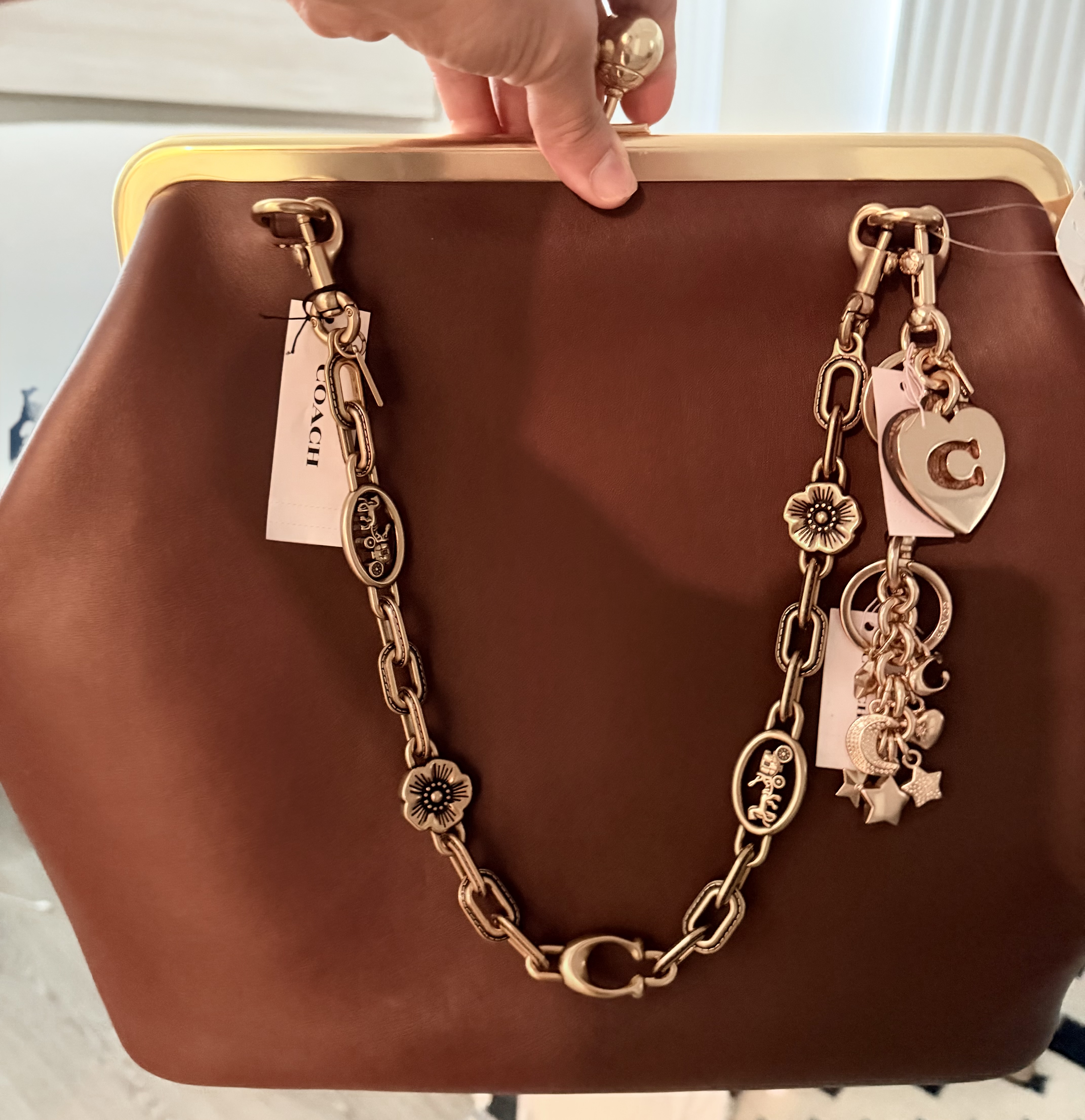 Horse And Carriage Chain Strap | Accessories | Coach | COACH®