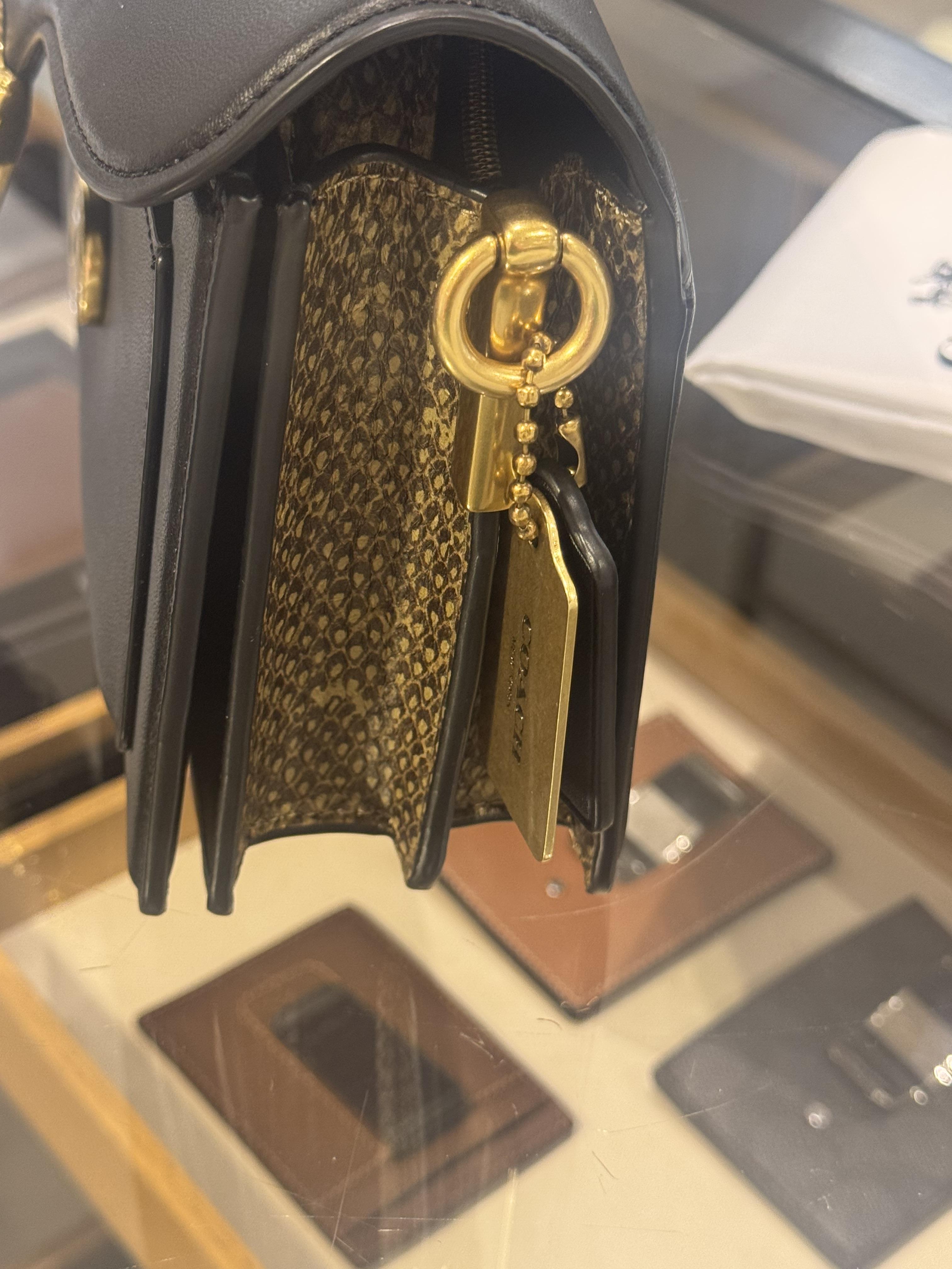 COACH® | New Year Tabby Shoulder Bag 26 With Snakeskin Detail COACH® | New Year Tabby Shoulder Bag 26 With Snakeskin Detail