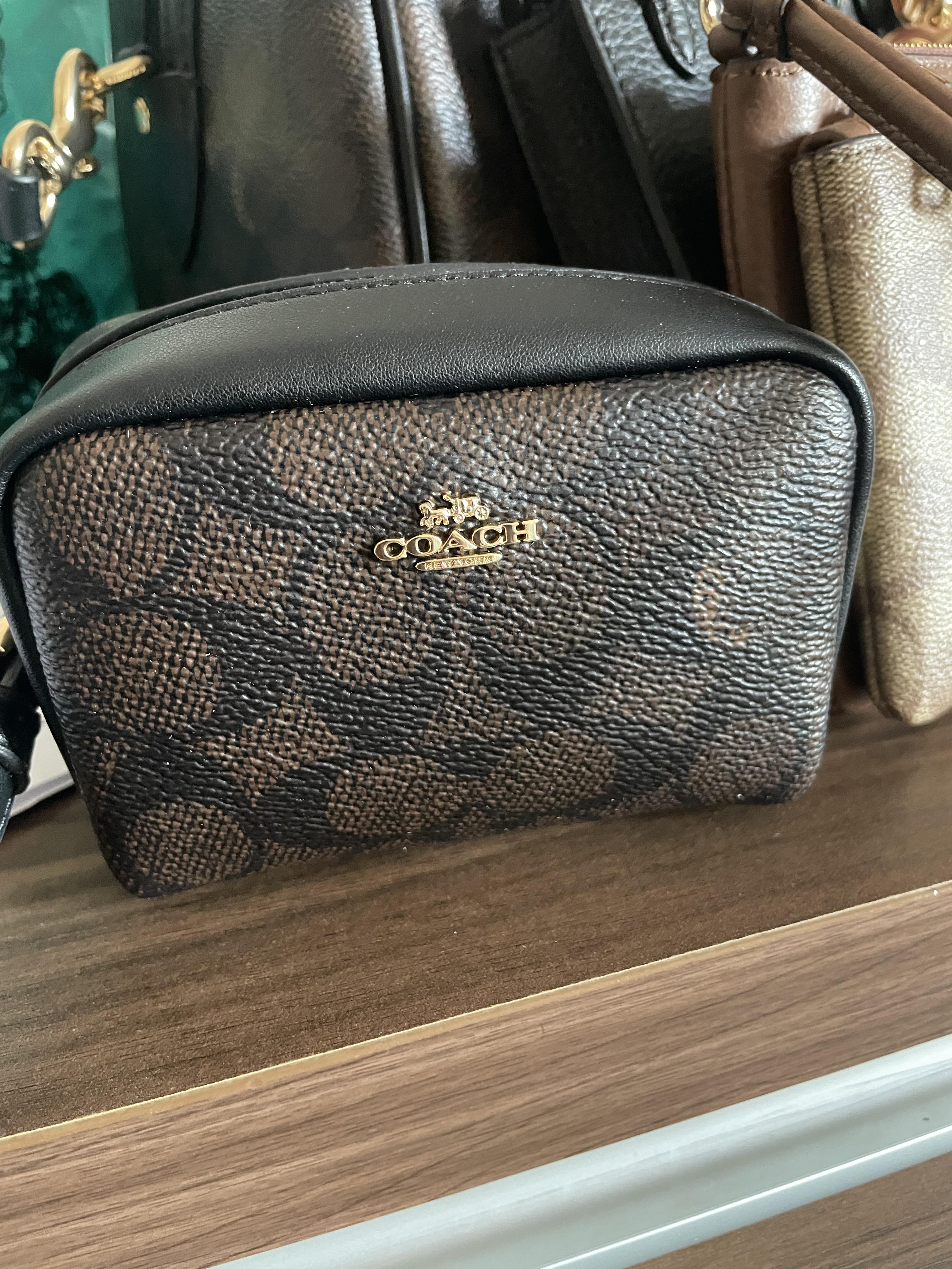 Pouch Wristlet In Signature Denim | Wallets | Coach | COACH®