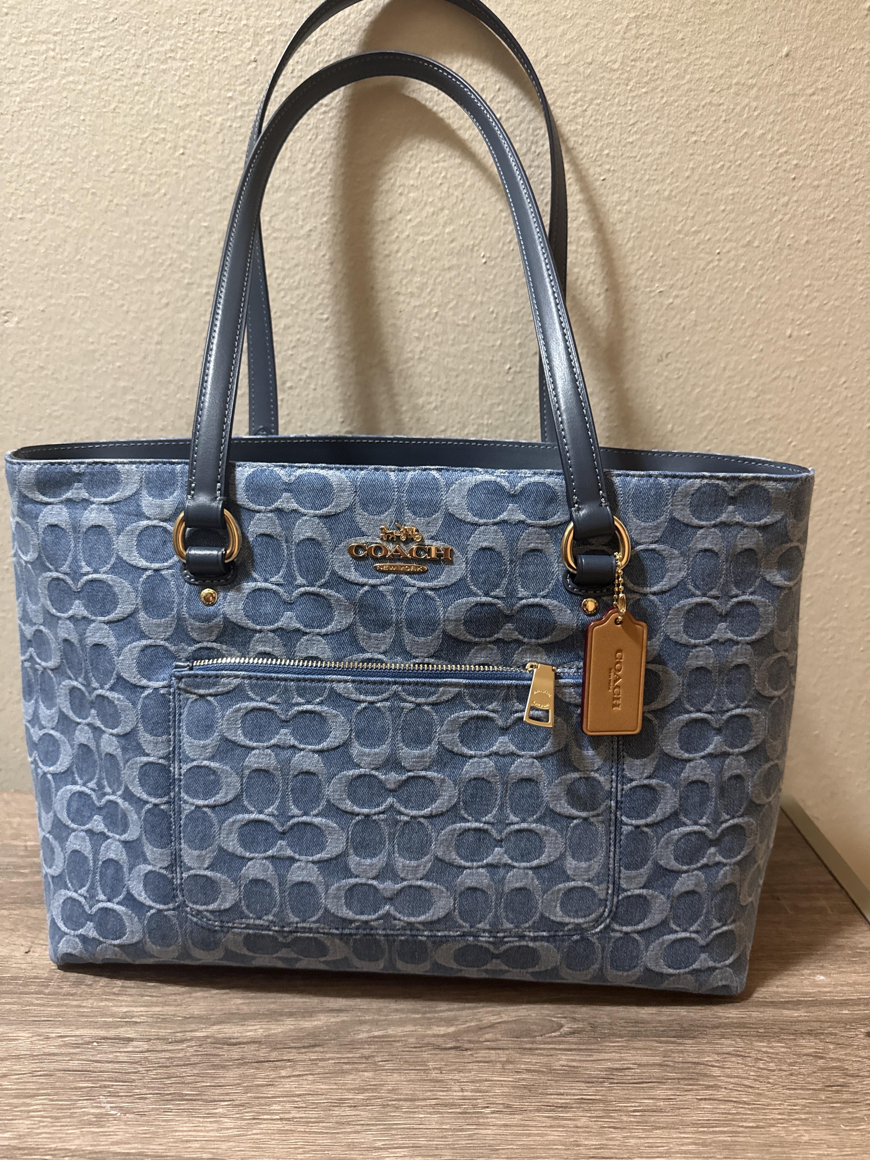 Station Tote Bag In Signature Denim | Bags | Coach | COACH®
