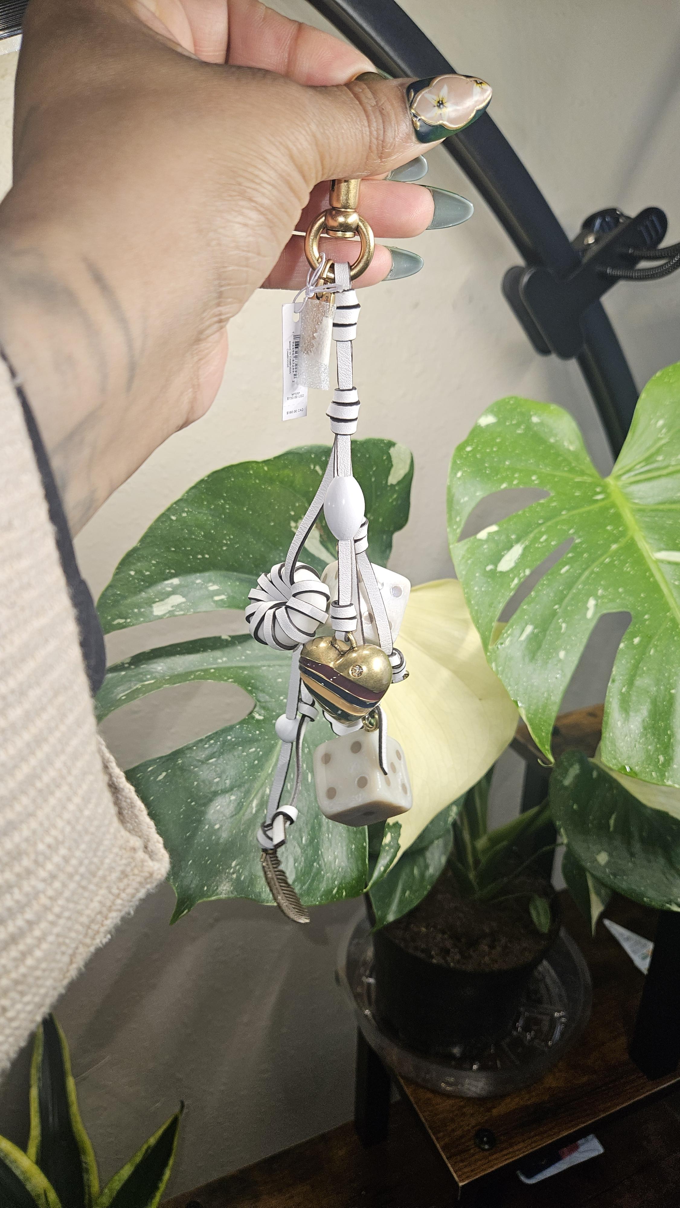 COACH® | Cluster Dice Bag Charm