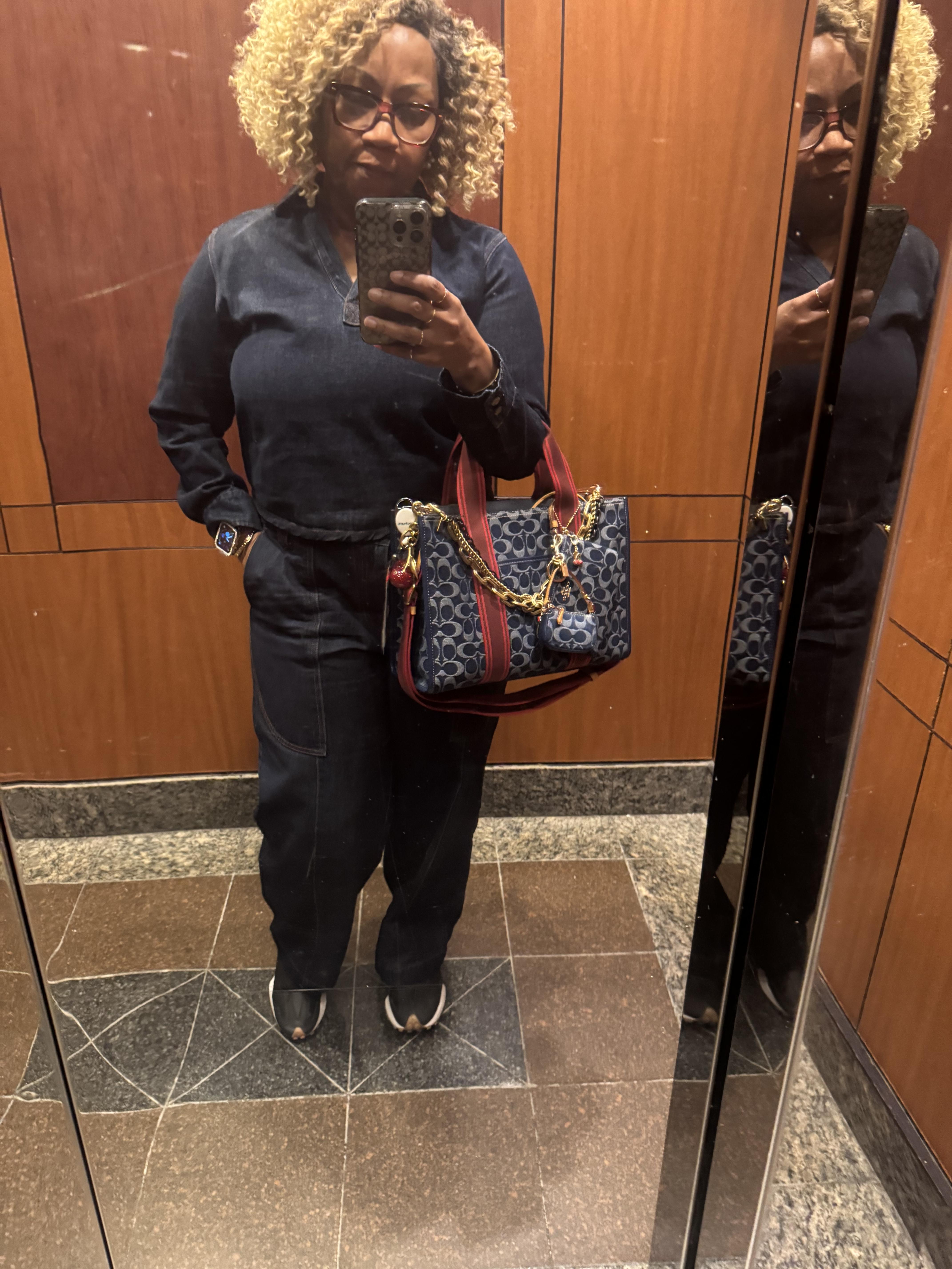 Smith Tote Bag In Signature Denim | Bags | Coach | COACH®