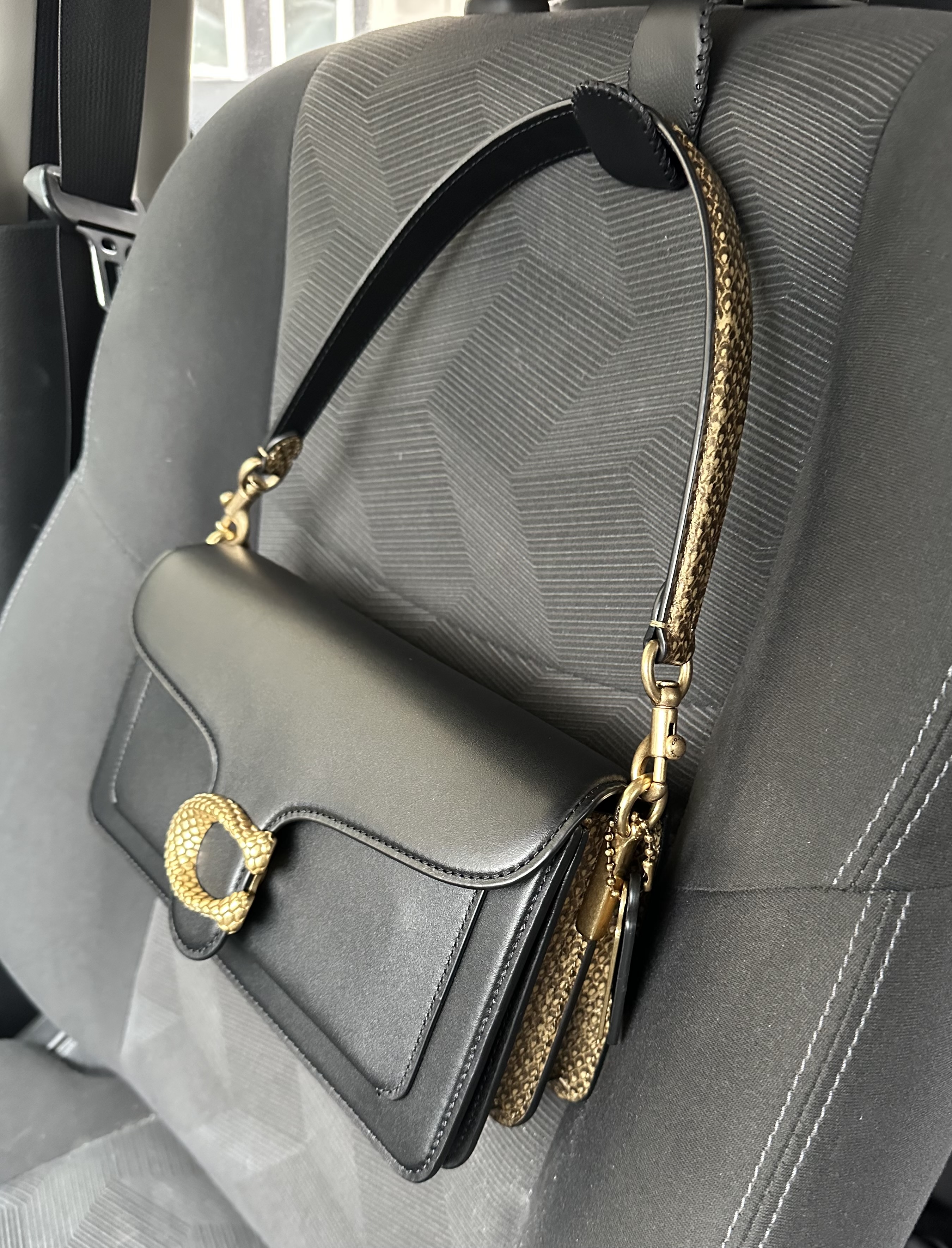 COACH® | New Year Tabby Shoulder Bag 26 With Snakeskin Detail COACH® | New Year Tabby Shoulder Bag 26 With Snakeskin Detail