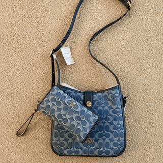 Hadley Convertible Crossbody Bag In Signature Denim | Bags | Coach