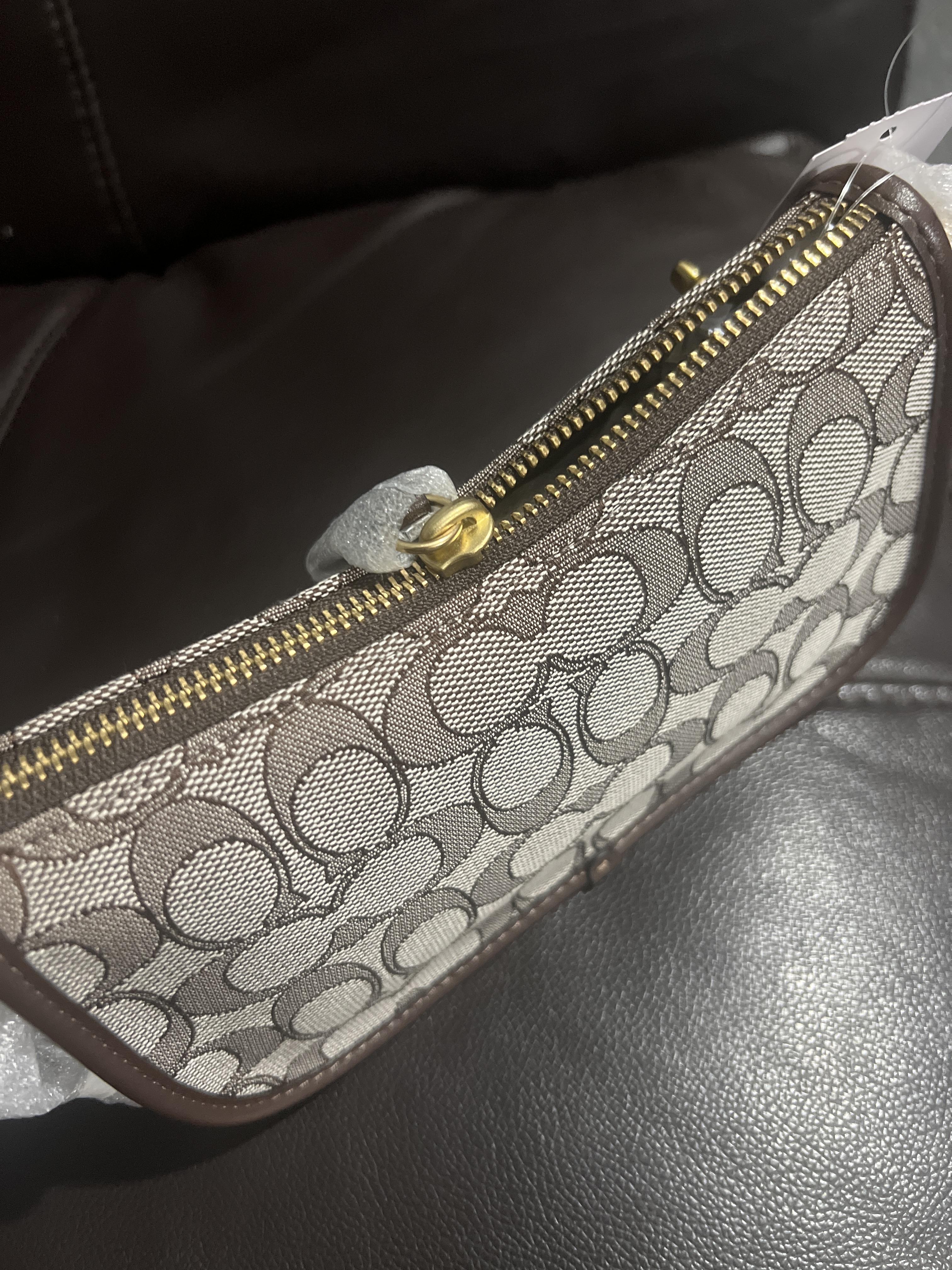 Swinger Bag 20 With Chain In Crystal Signature Jacquard | Bags