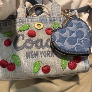 Heart Bag Charm In Signature Denim | Accessories | Coach | COACH®