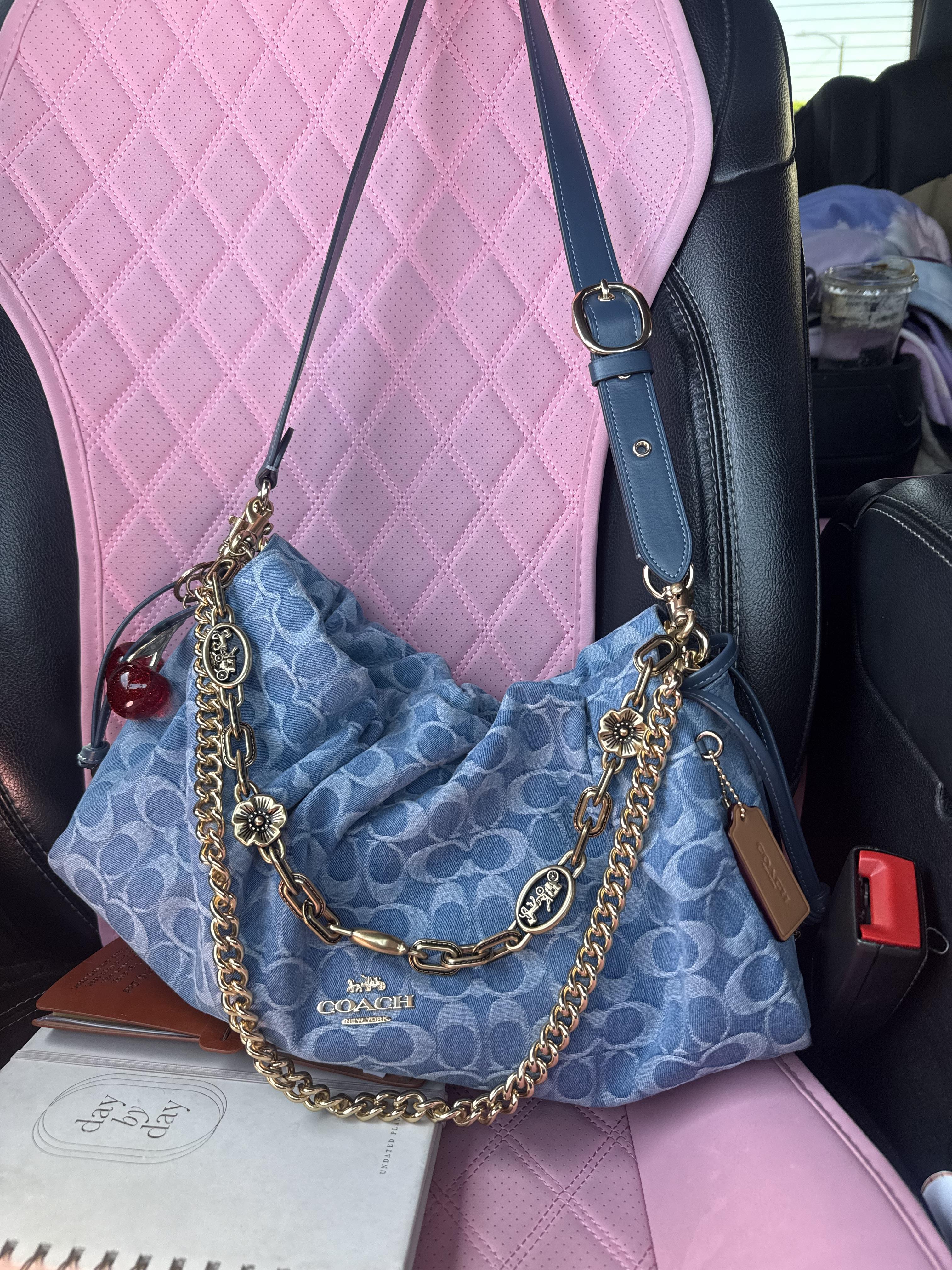Faye Large Shoulder Bag In Signature Denim | Bags | Coach | COACH®