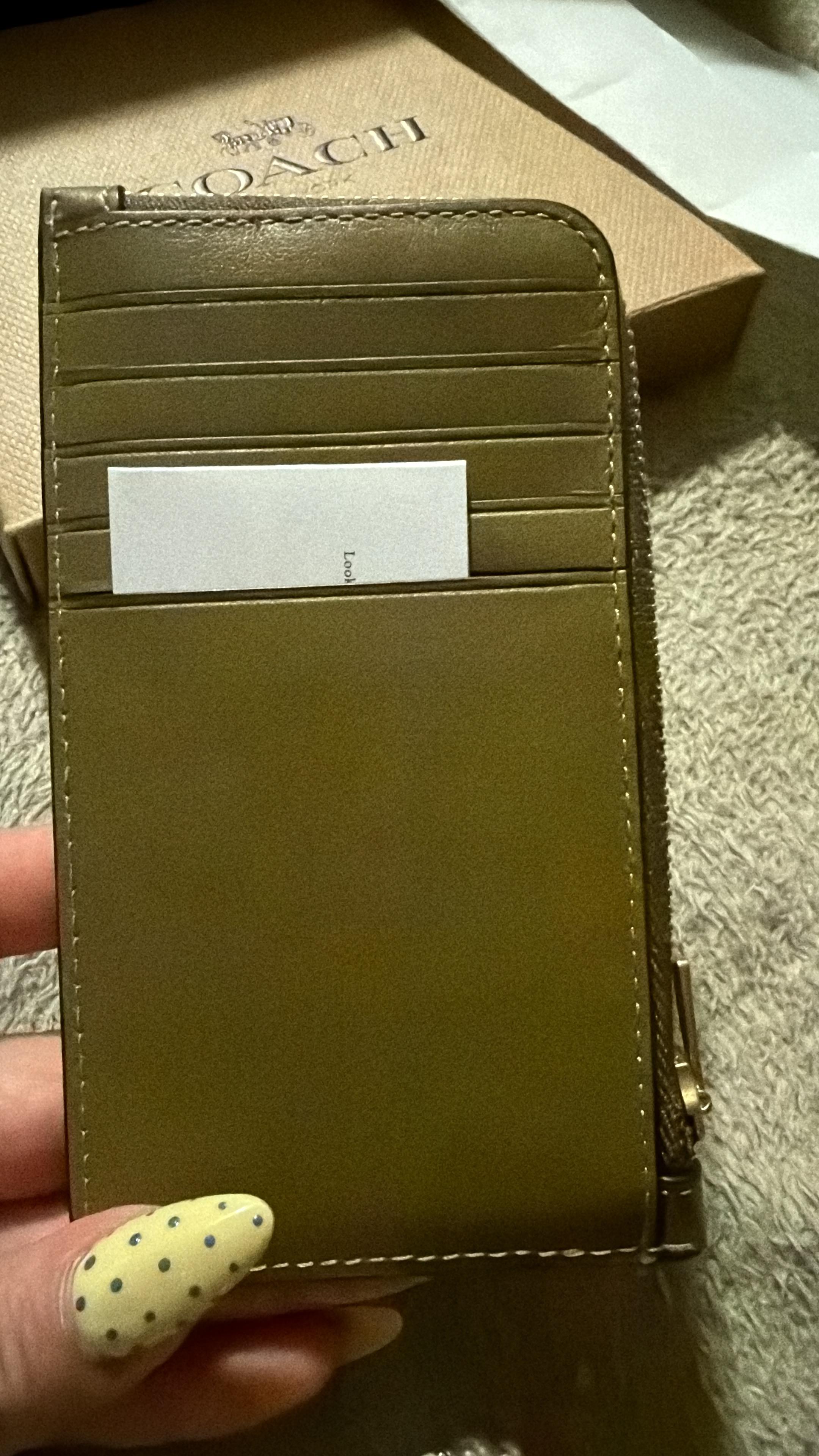 New York Zip Card Case In Colorblock | Wallets | Coach | COACH®