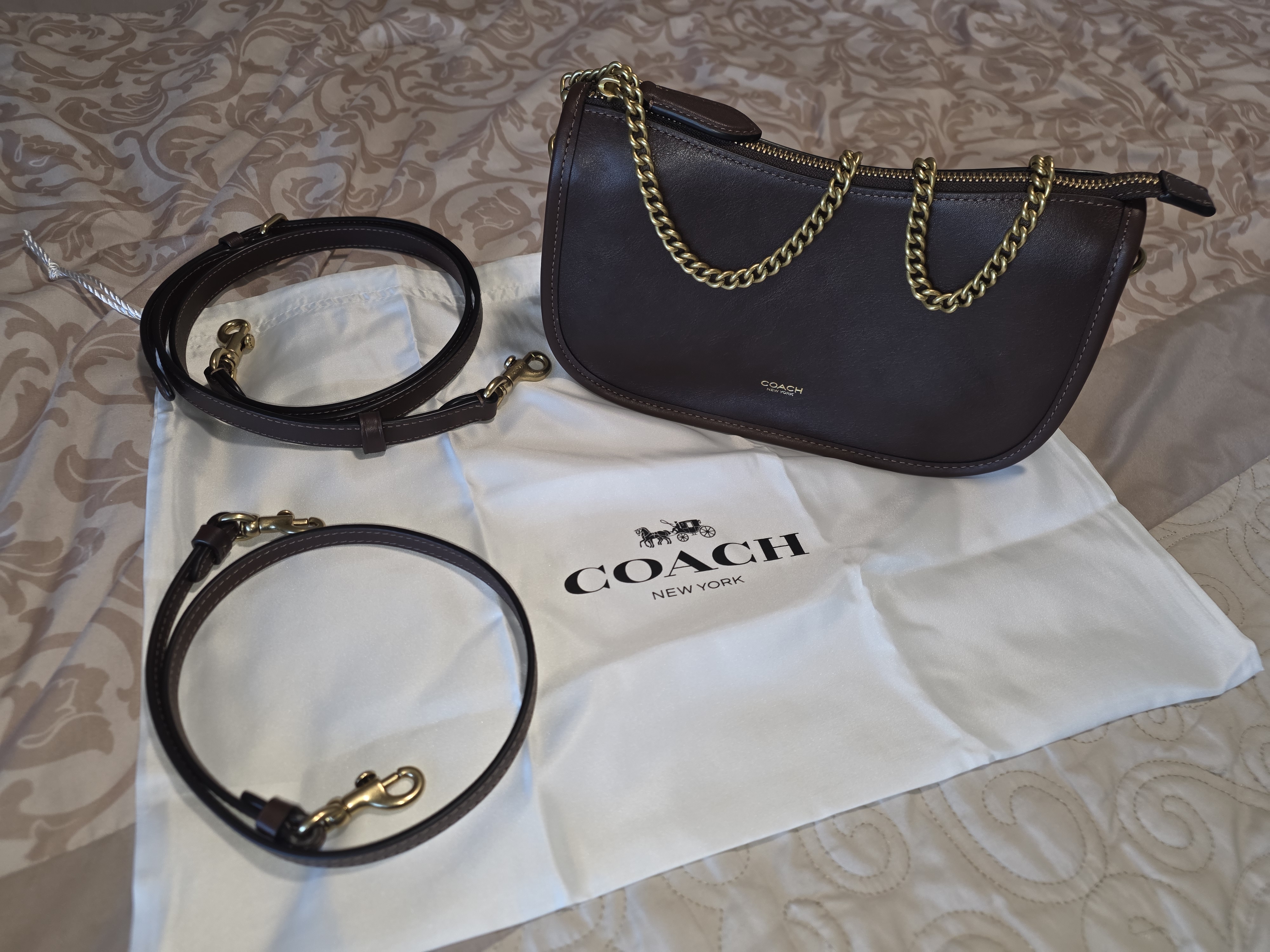 Twin Turnlock Waverly Bag In Signature Jacquard | Bags | Coach