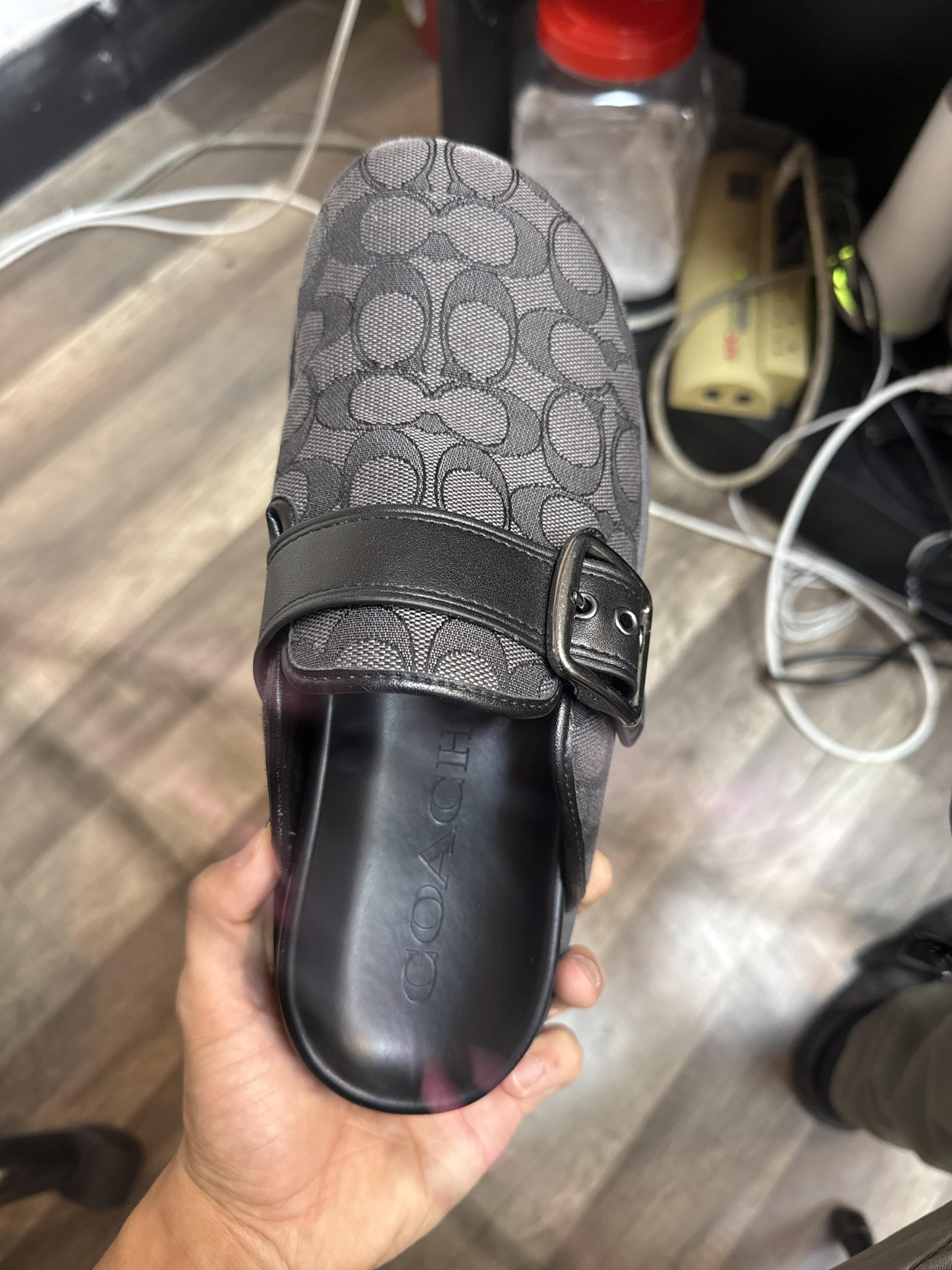 Buckle Clog In Signature Jacquard | Other Shoes | Coach | COACH®