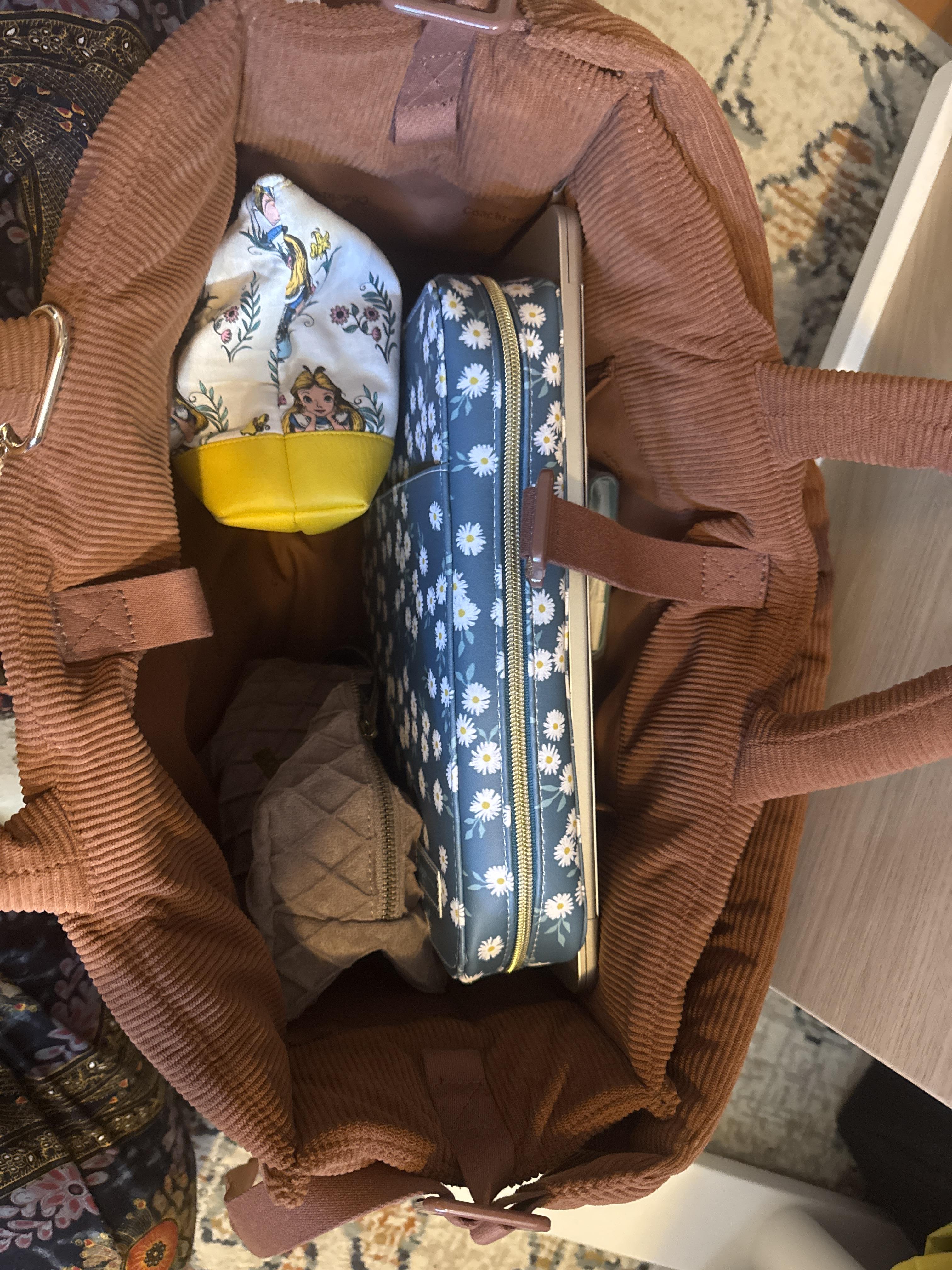 Coachtopia Loop Tote With Wavy Quilting In Corduroy | Bags | Coach