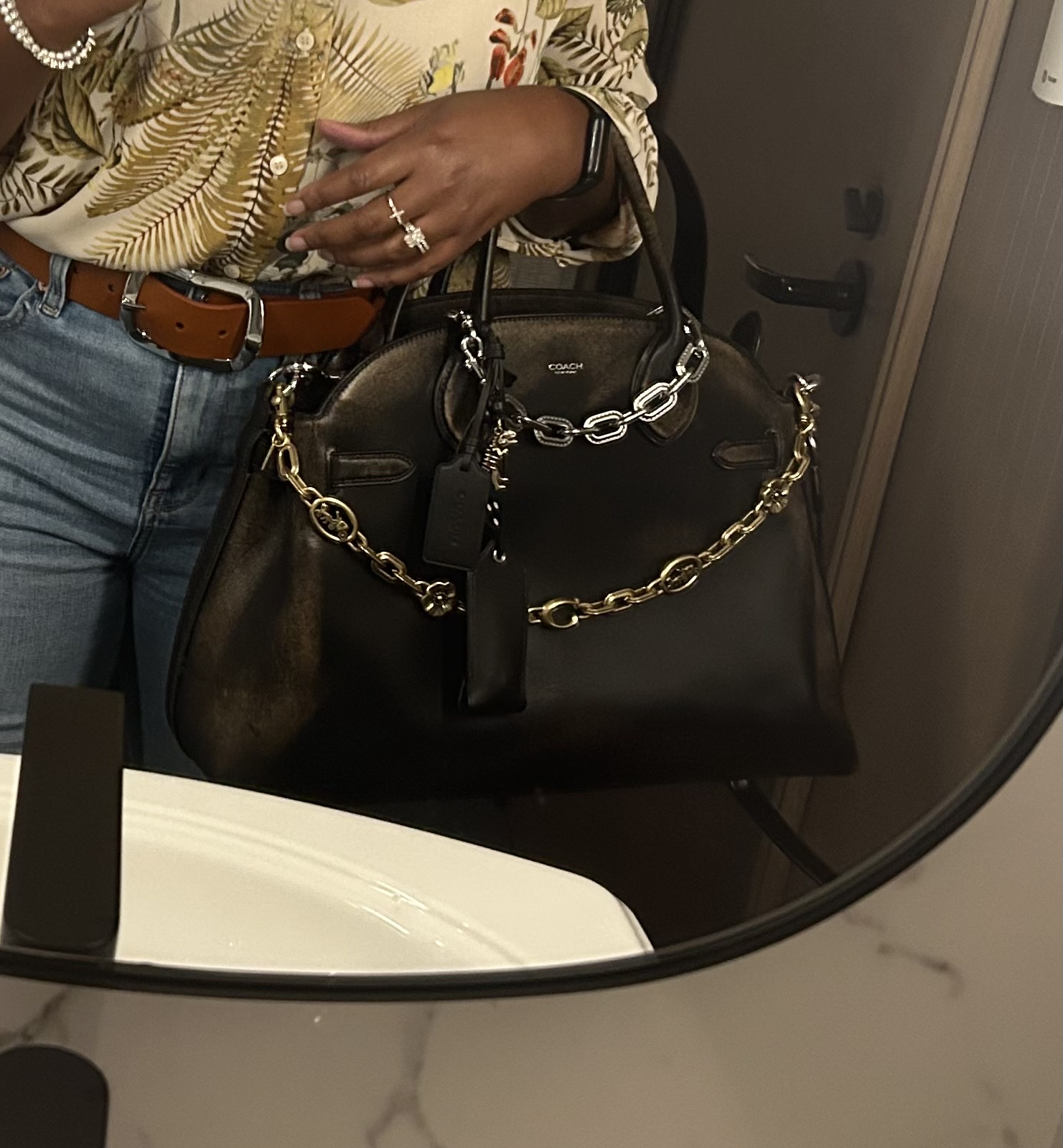 Horse And Carriage Chain Strap | Accessories | Coach | COACH®