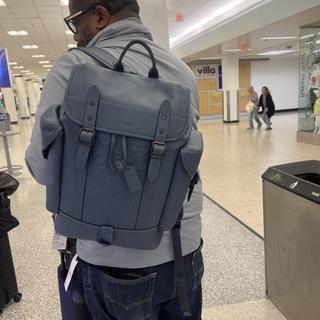 coach hitch backpack with varsity stripe Jordyn our Hitch takes you to work Hitch Backpack With Varsity Stripe