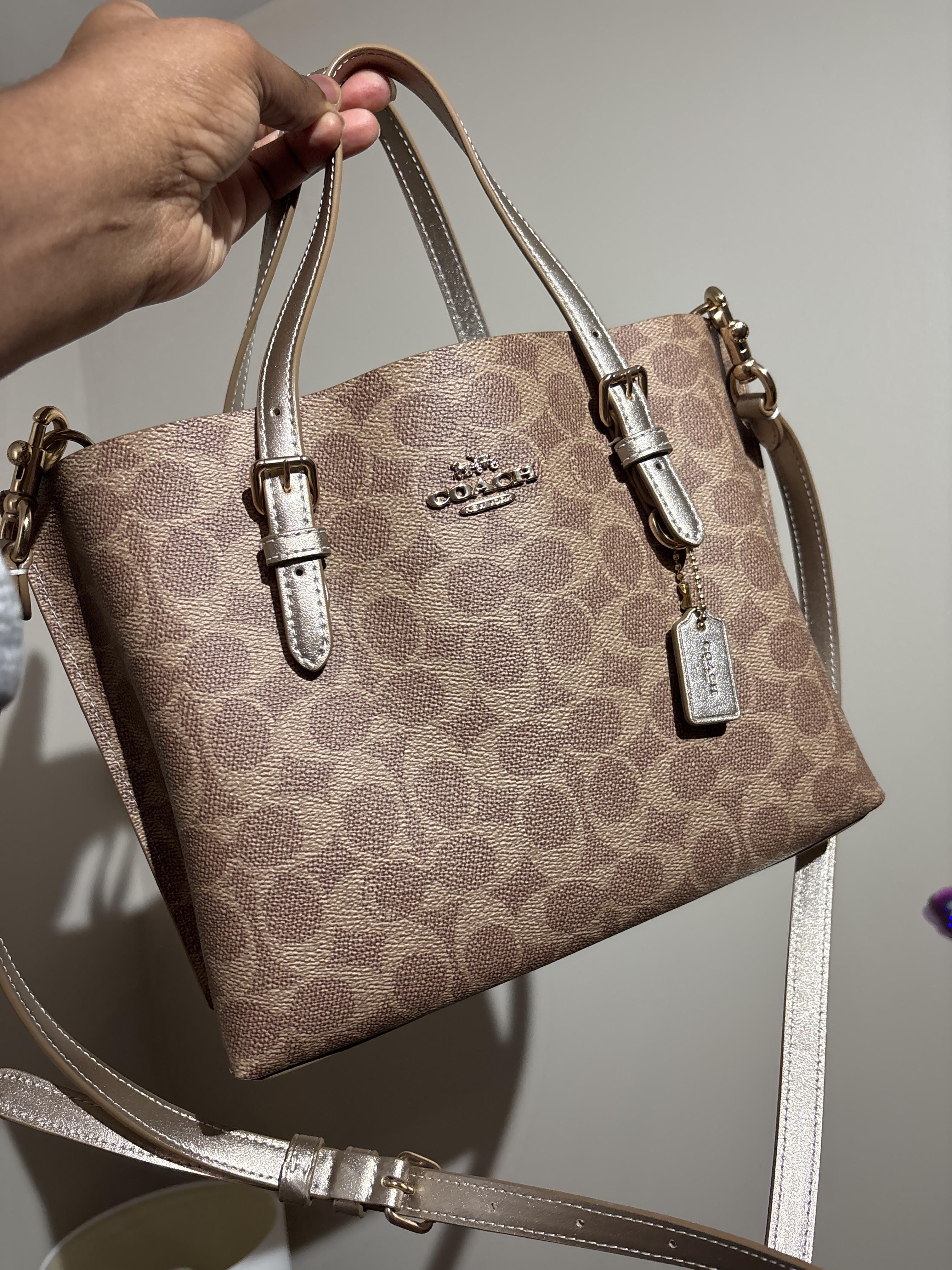 Mollie Tote Bag 25 In Signature Chambray | COACH®