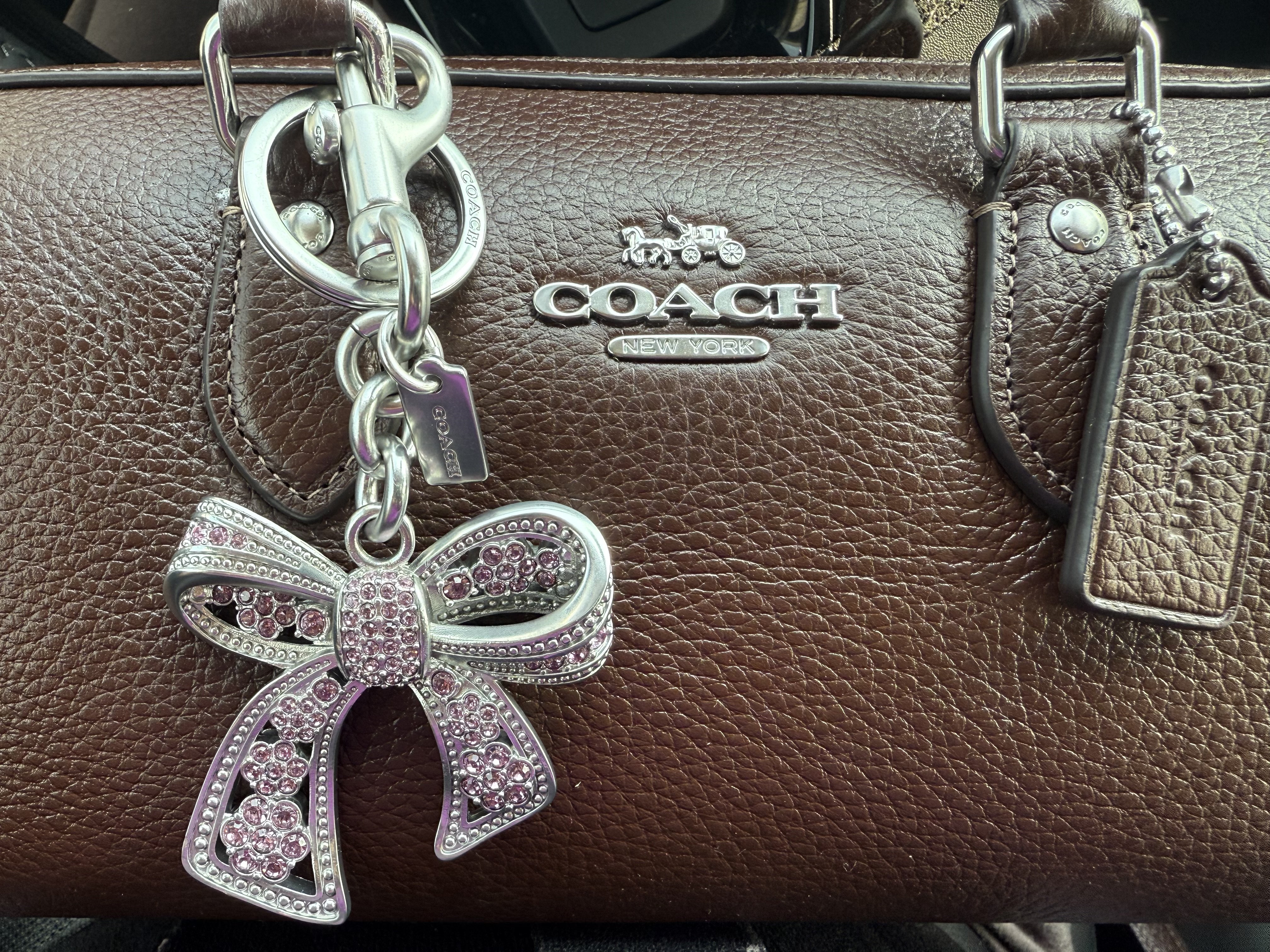 COACH® | Bow Bag Charm