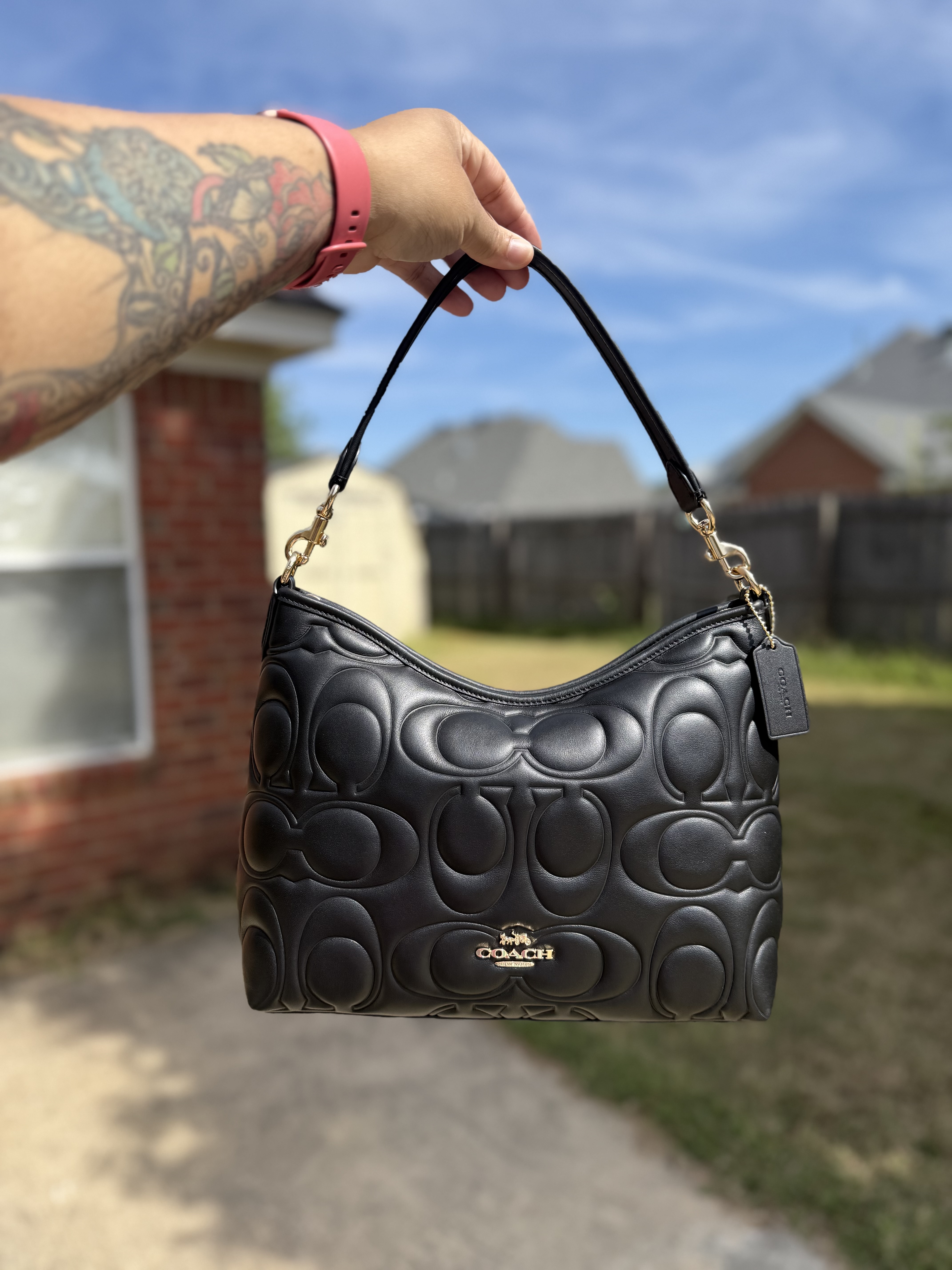 Laurel Shoulder Bag In Signature Leather | Bags | Coach | COACH®