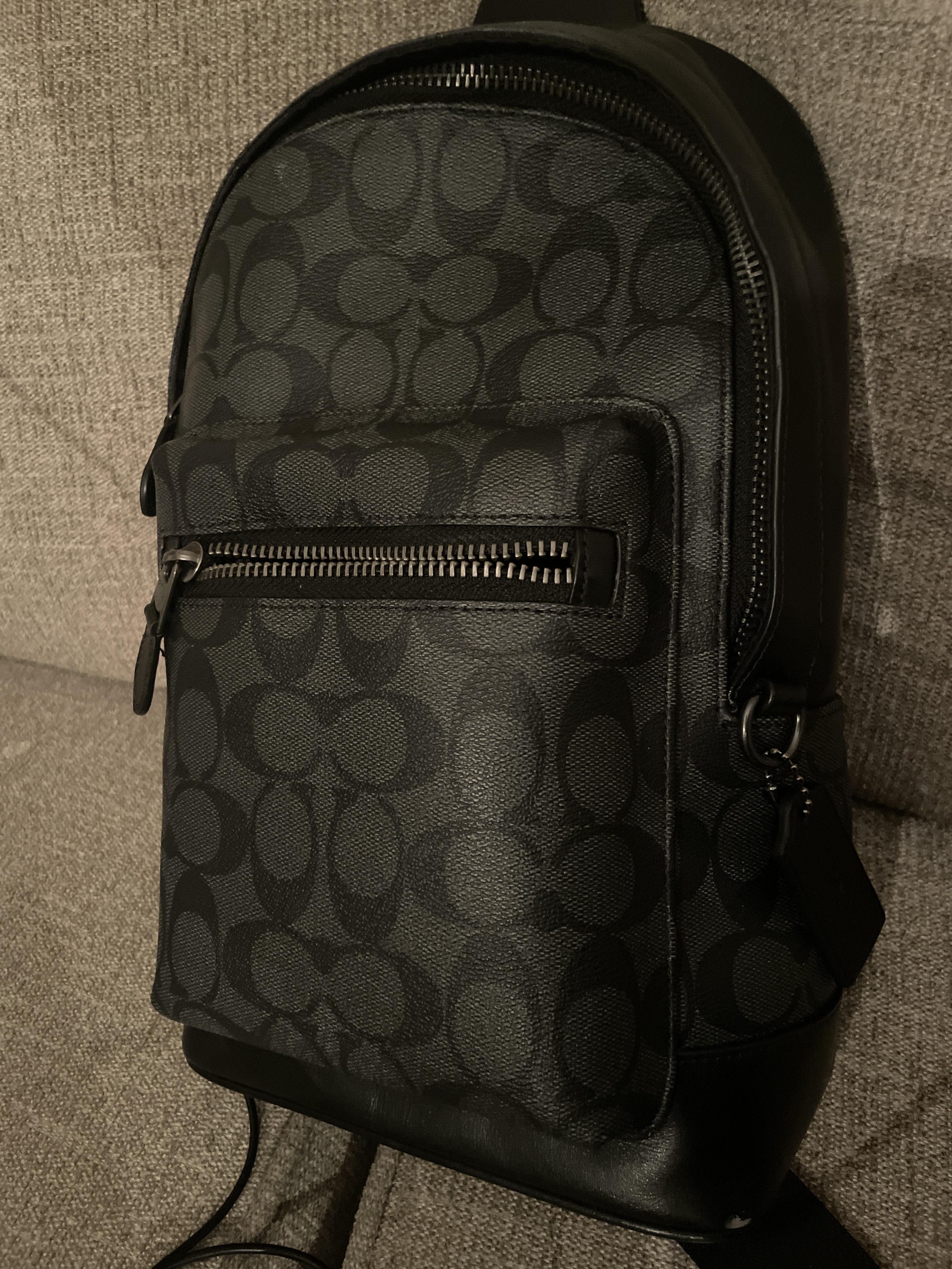 COACH ブラック ウエストバッグ COACH（コーチ） ウエストバッグ ウエストポーチ ボディバッグ