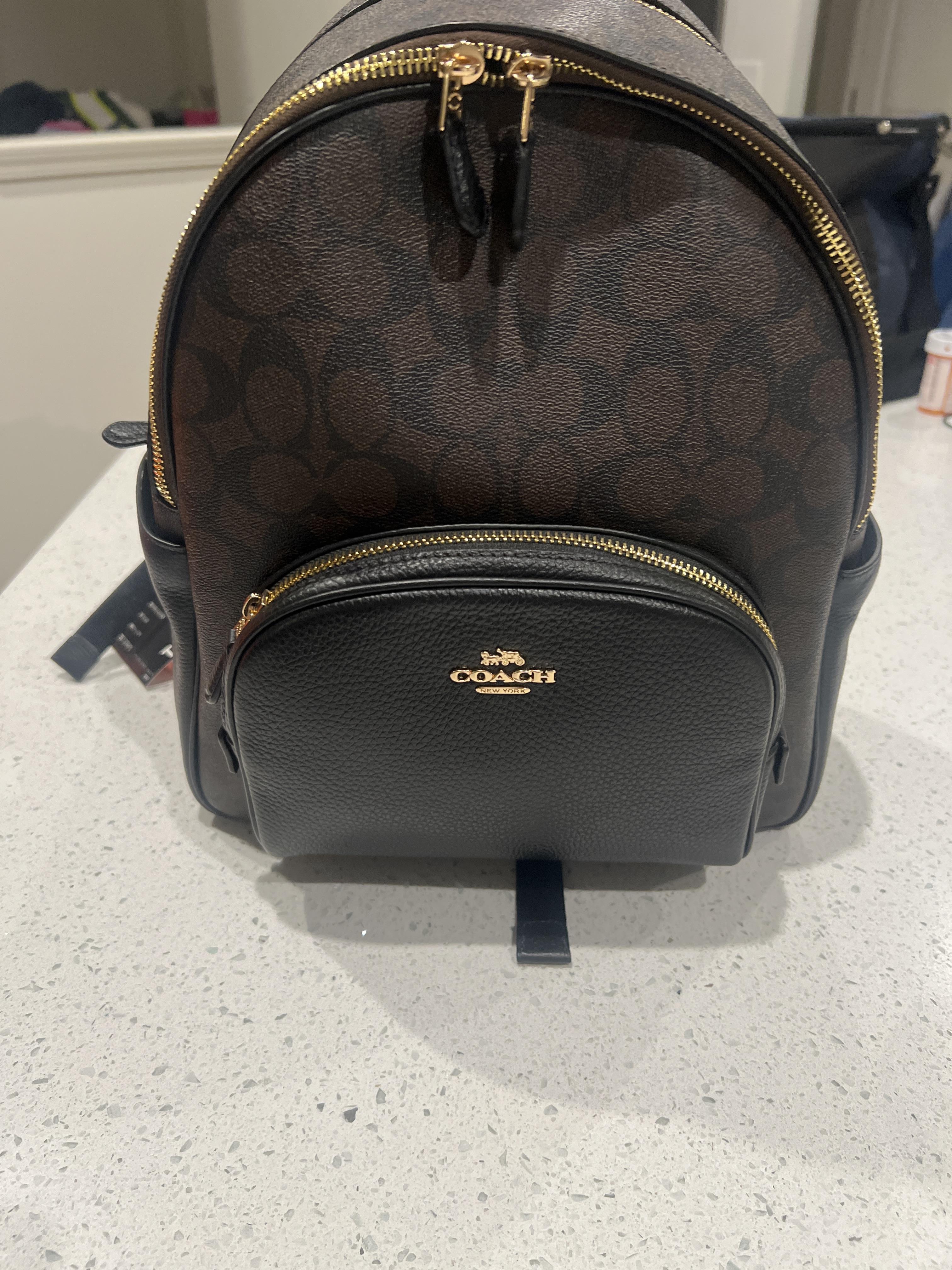 Court Backpack In Signature Canvas | COACH®