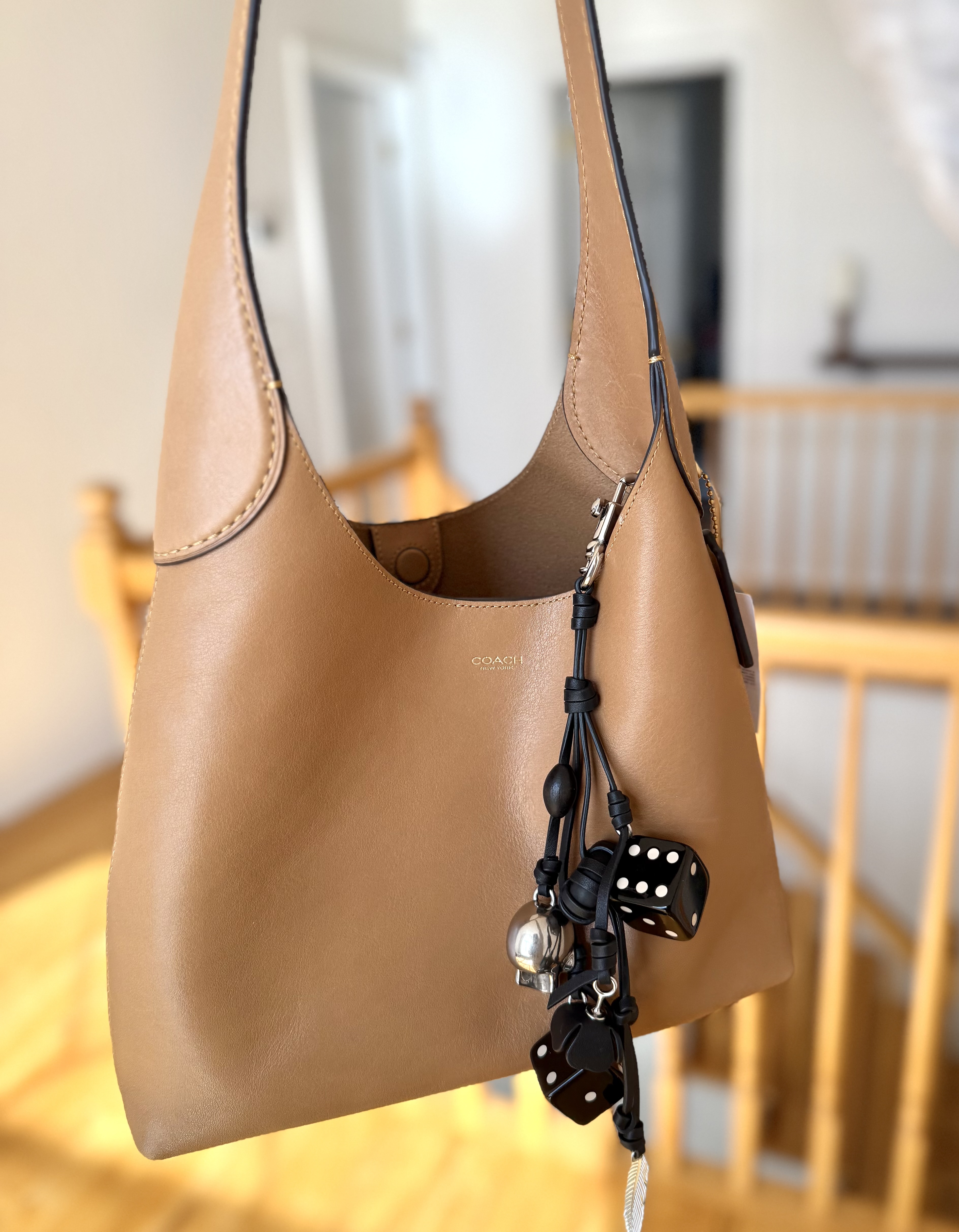 ◆Coach◆ Cluster Dice Back CBB89 LHBLK COACH® | Cluster Dice Bag Charm