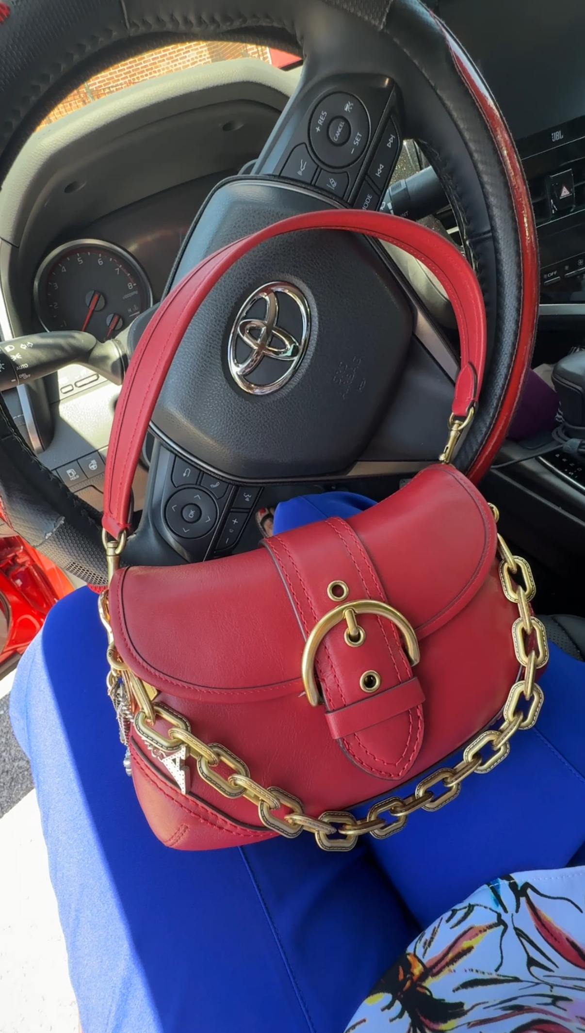 Coach Soho Tweed Stchel Side Pocket Bag