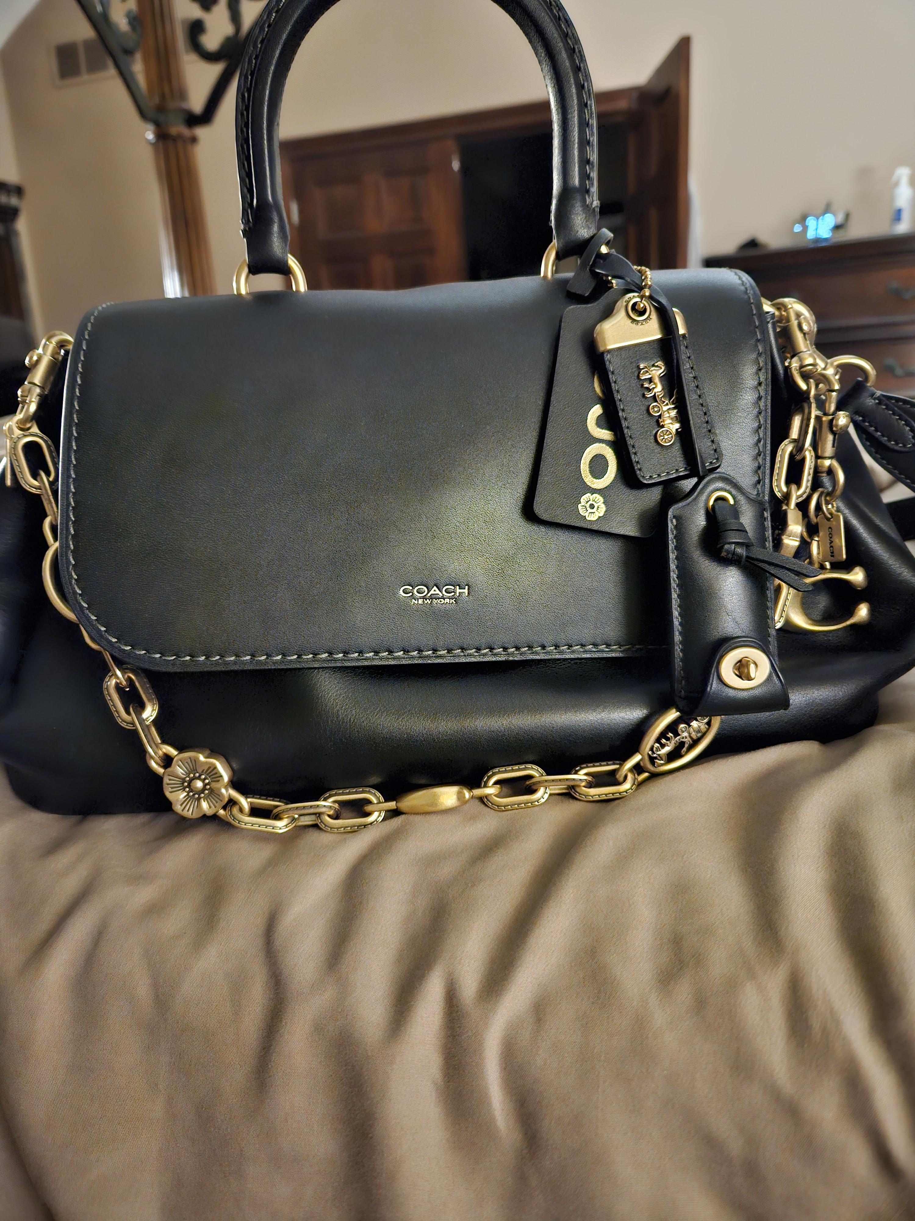 Slouchy Rogue Top Handle Bag | COACH®