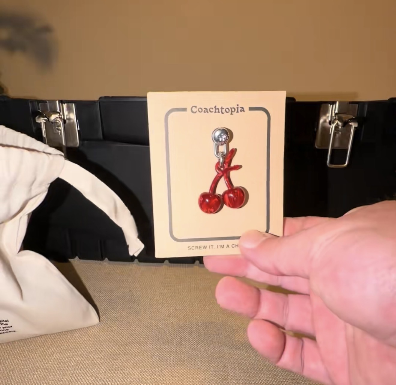 Cherry Bag Charm | Accessories | Coach | Coachtopia ⢠Cherry Bag Charm | Accessories | Coach | Coachtopia â¢