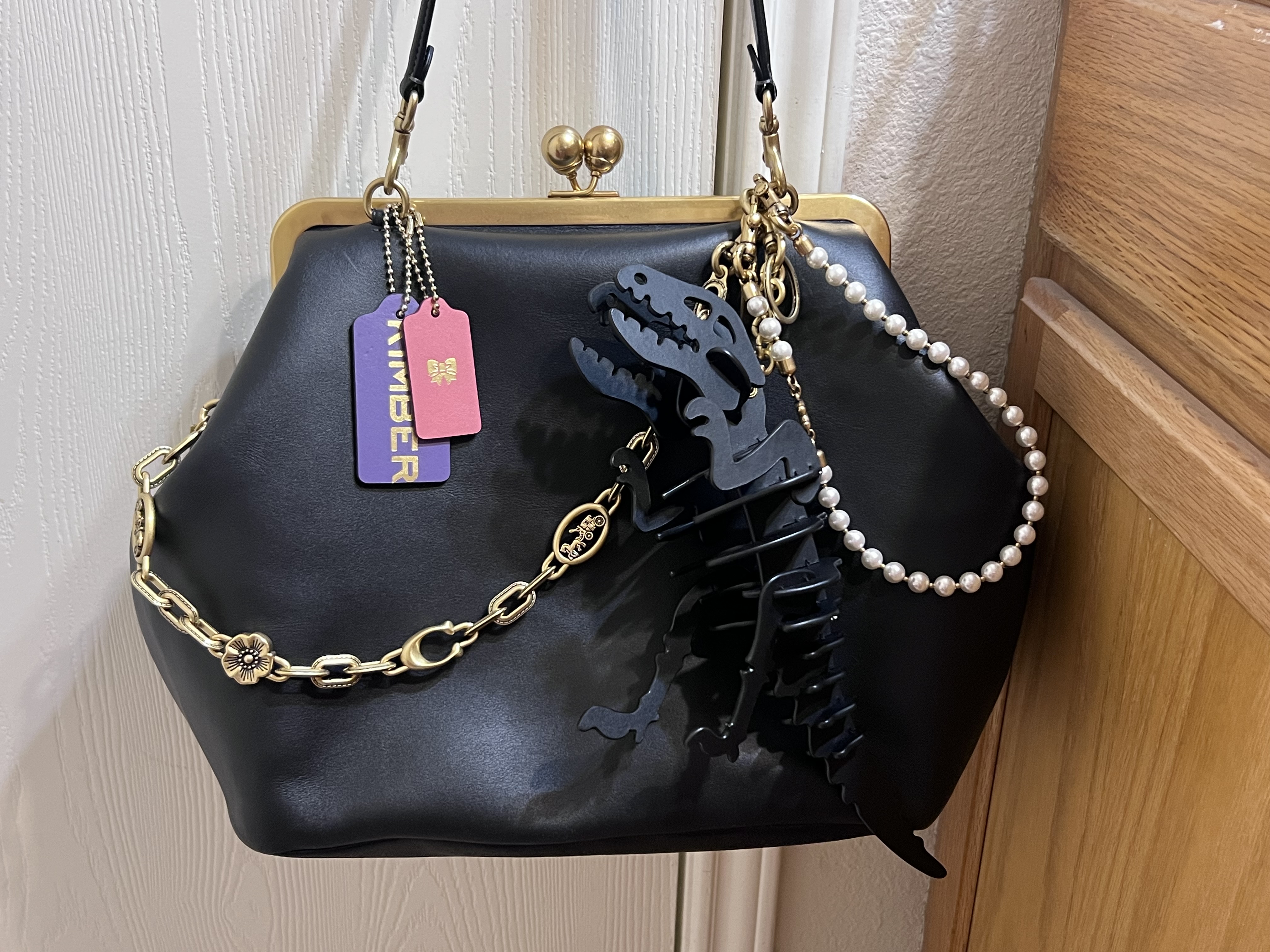 Large Kisslock Frame Bag | Bags | Coach | COACH®