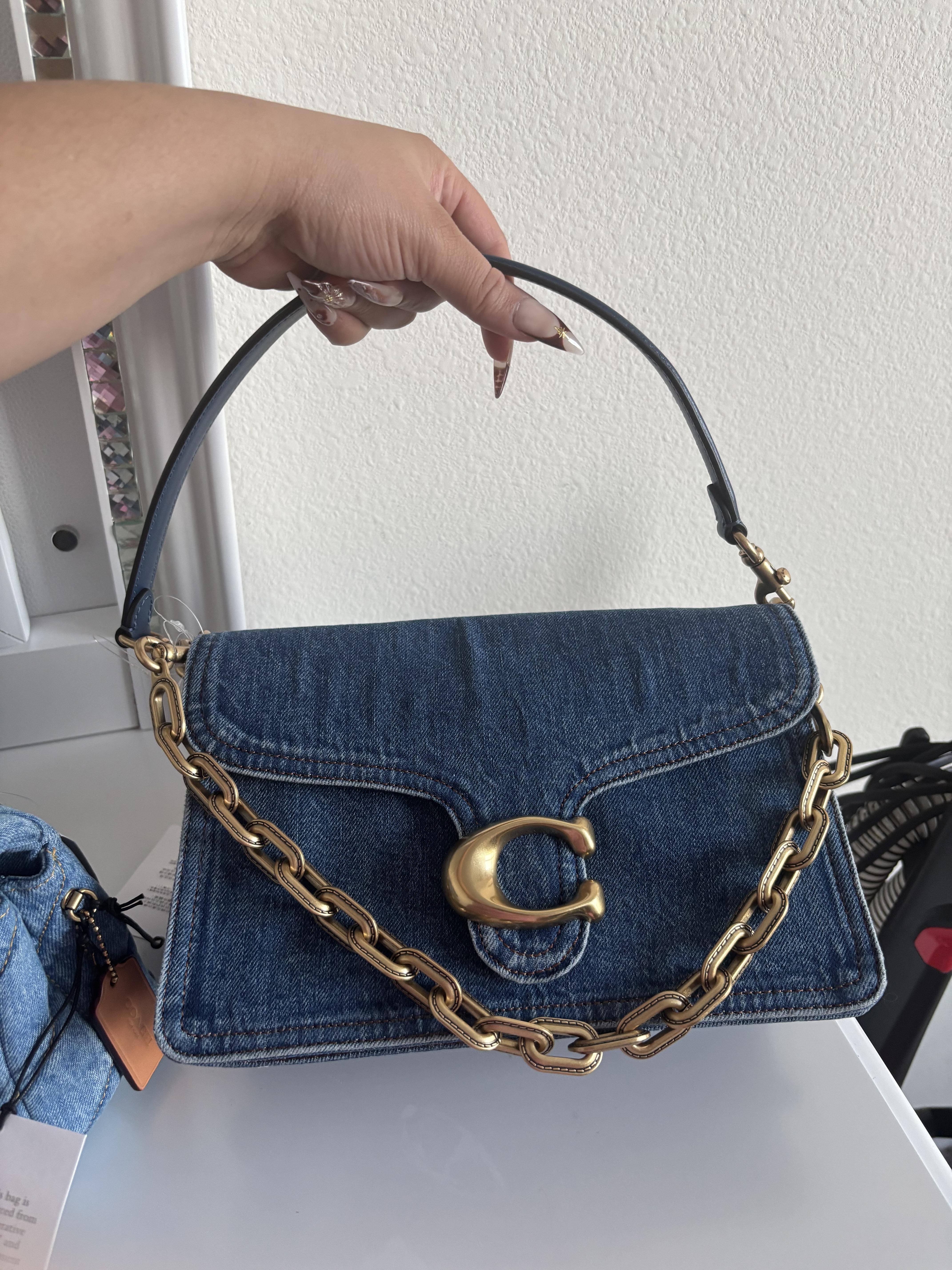 Chain Tabby Shoulder Bag In Signature Denim | Bags | Coach | COACH®