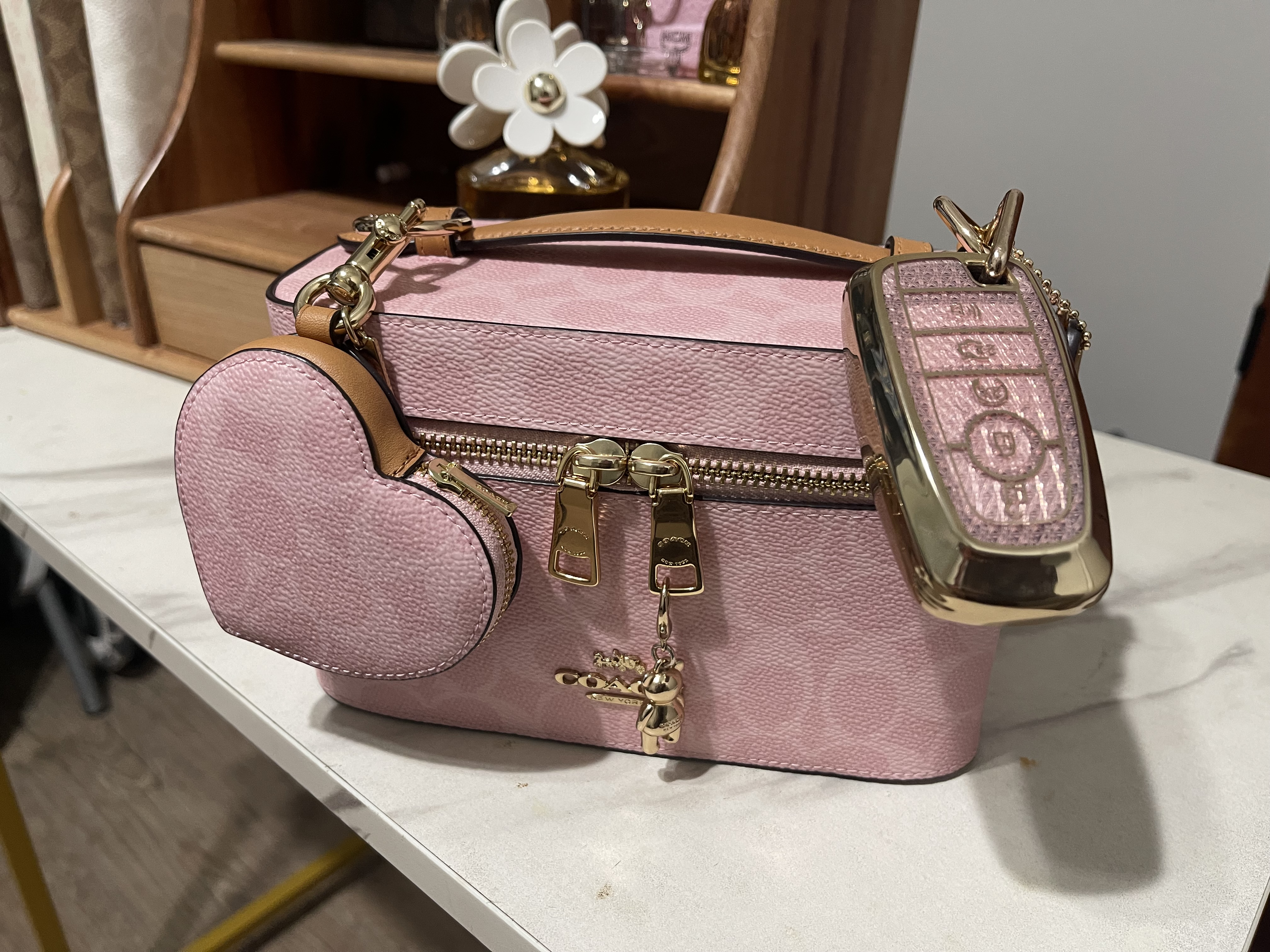 Cosmetic Case In Signature Canvas | Accessories | Coach | COACH®