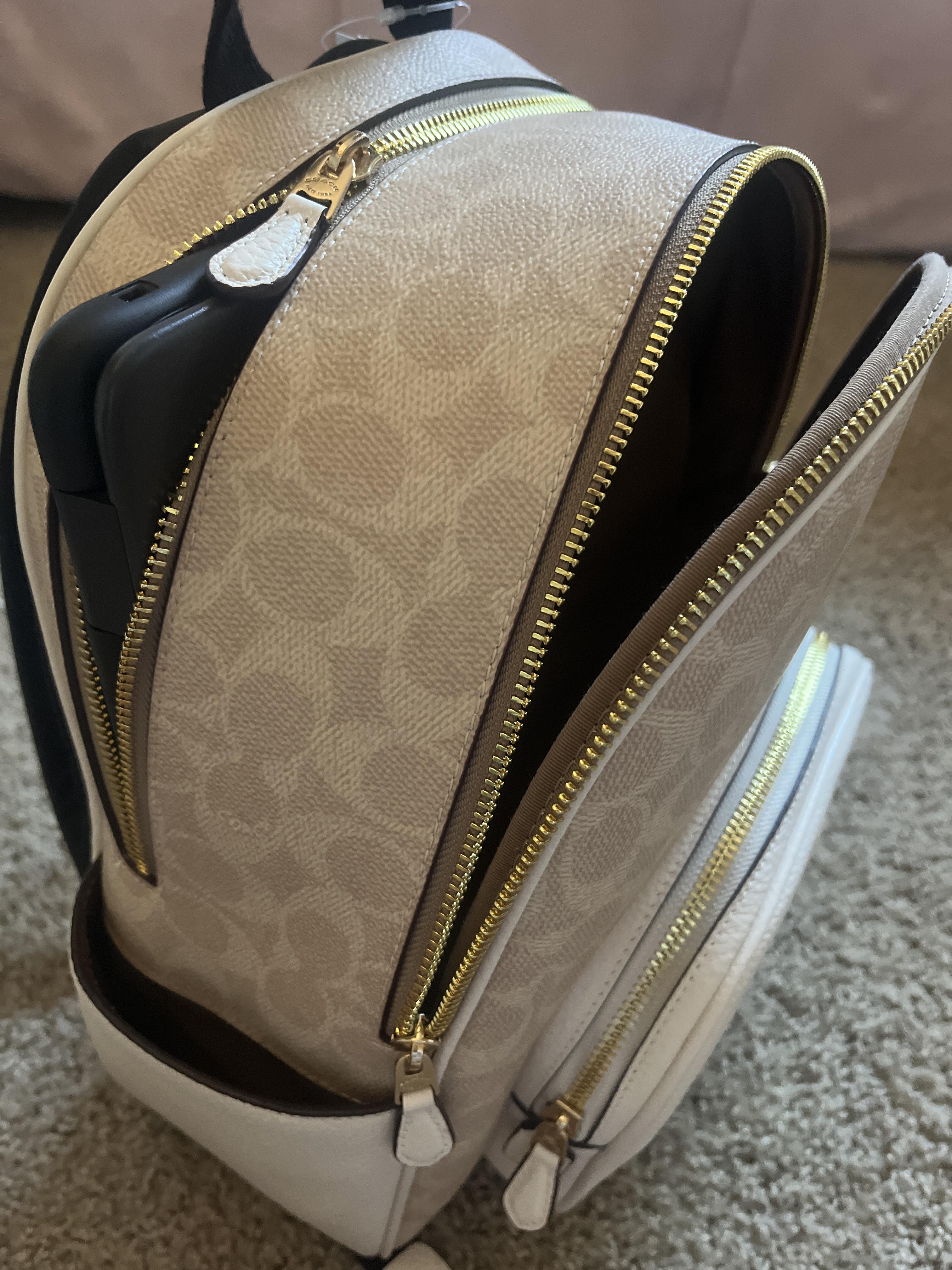 Court Backpack In Blocked Signature Canvas | Bags | Coach 