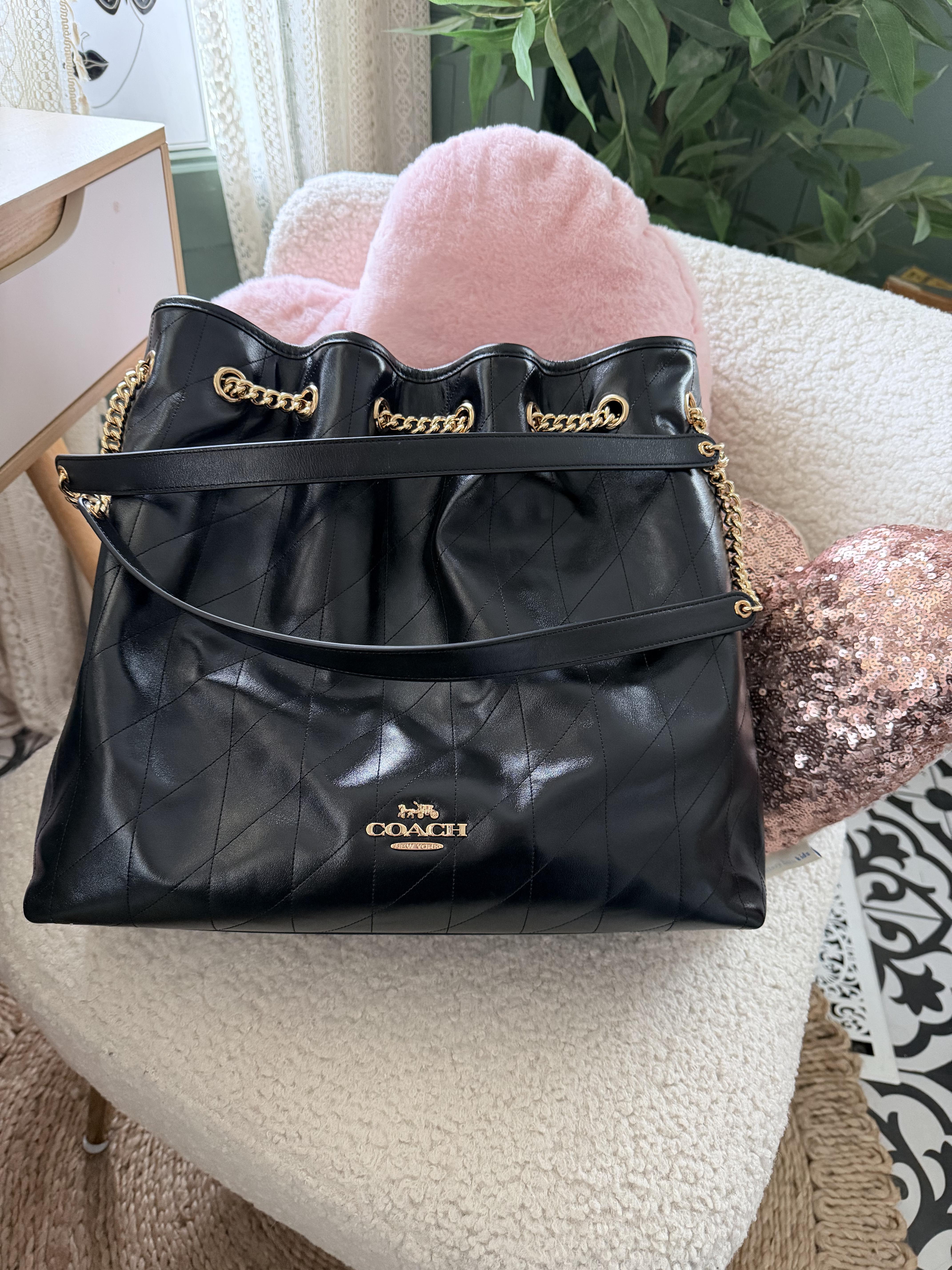 Evelyn Large Shoulder Bag With Quilting | Bags | Coach | COACH®