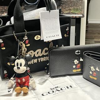 Disney X Coach Cargo Tote Bag 26 With Mickey Mouse In Regenerative