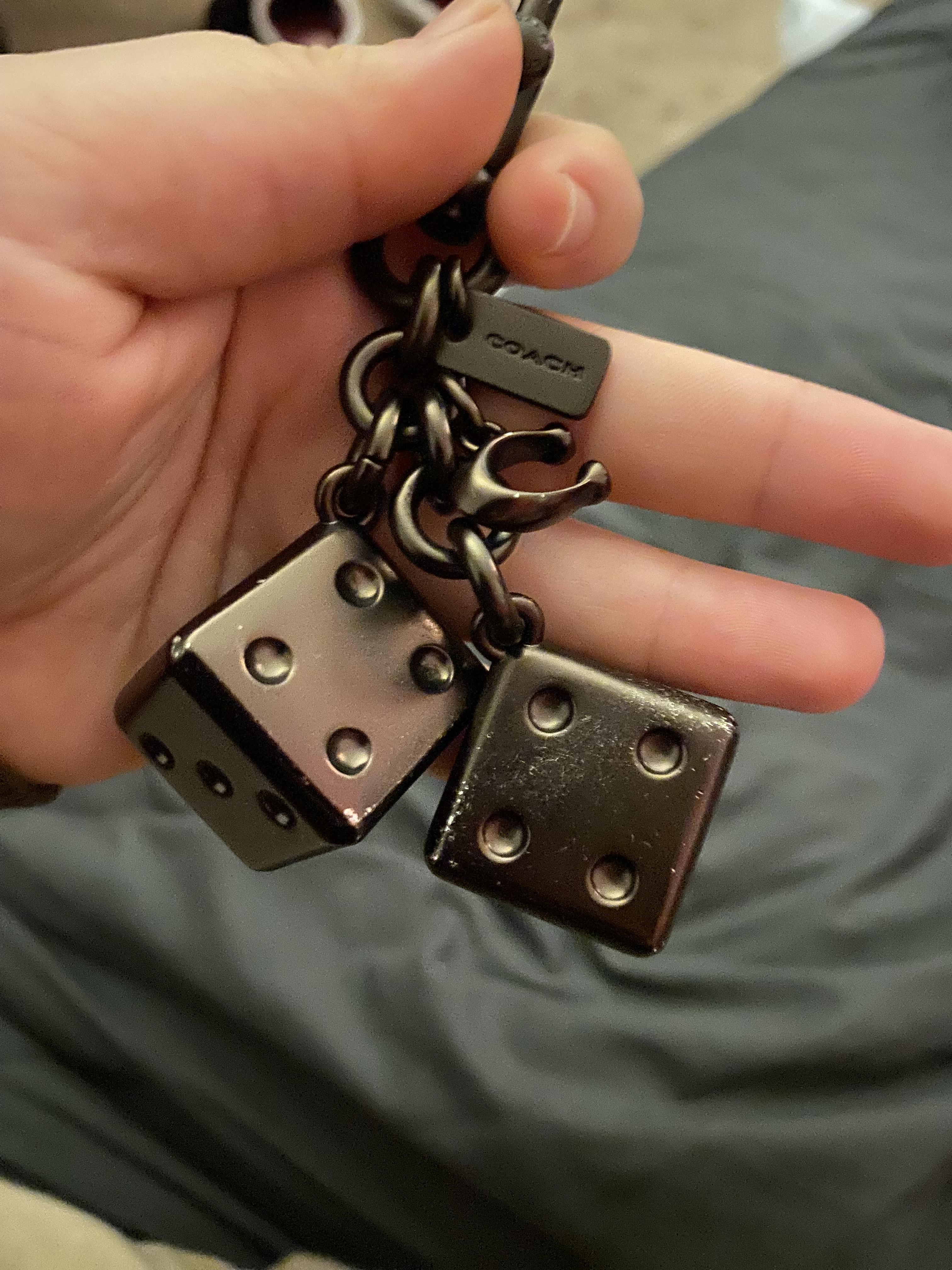 キーホルダー・キーリング coach Dice Bag Charm COACH® | Dice Bag Charm