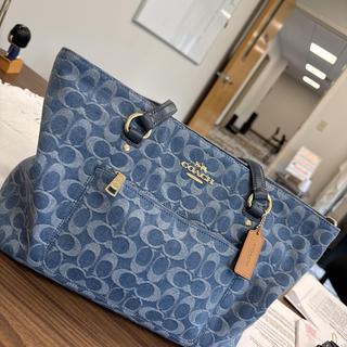 Station Tote Bag In Signature Denim | Bags | Coach | COACH®