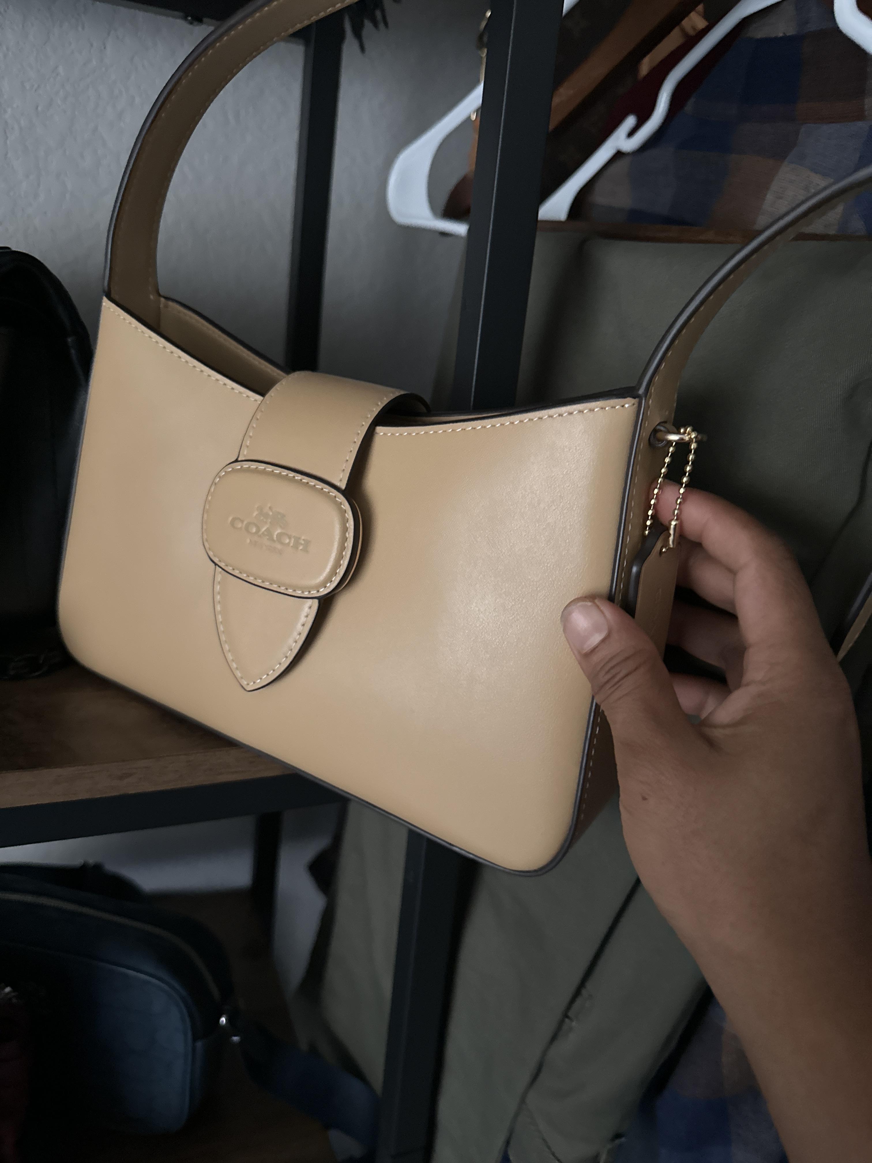 COACH ショルダーバッグ エライザ ELIZA ブラック ゴールド金具 Coach