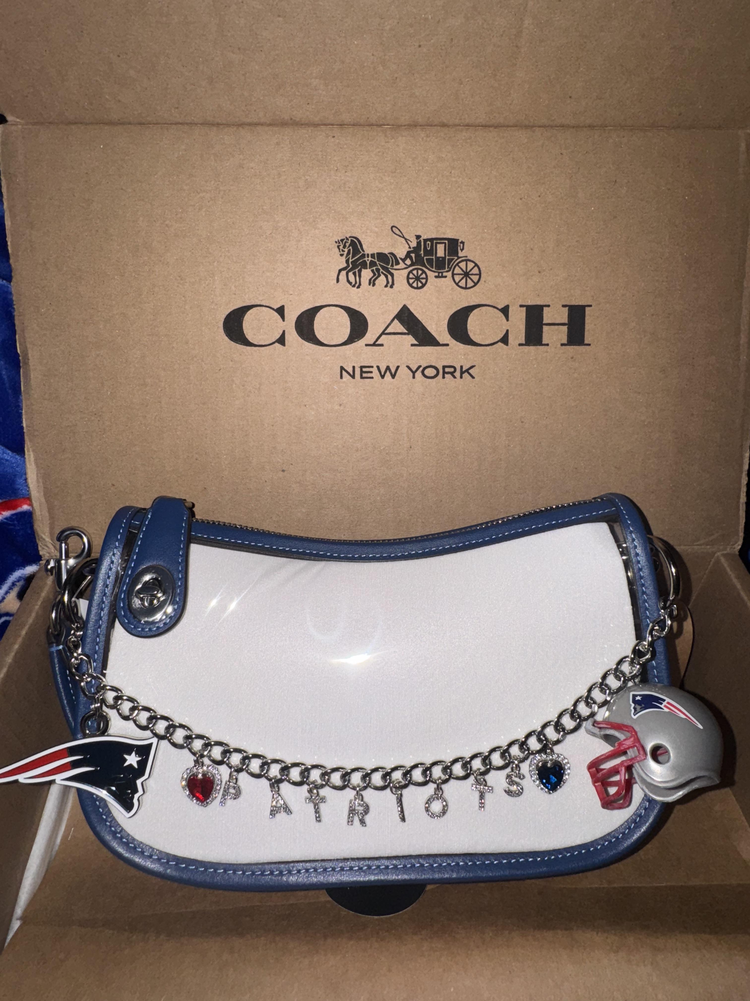 Disney X Coach Swinger Bag In Regenerative Leather With Mickey