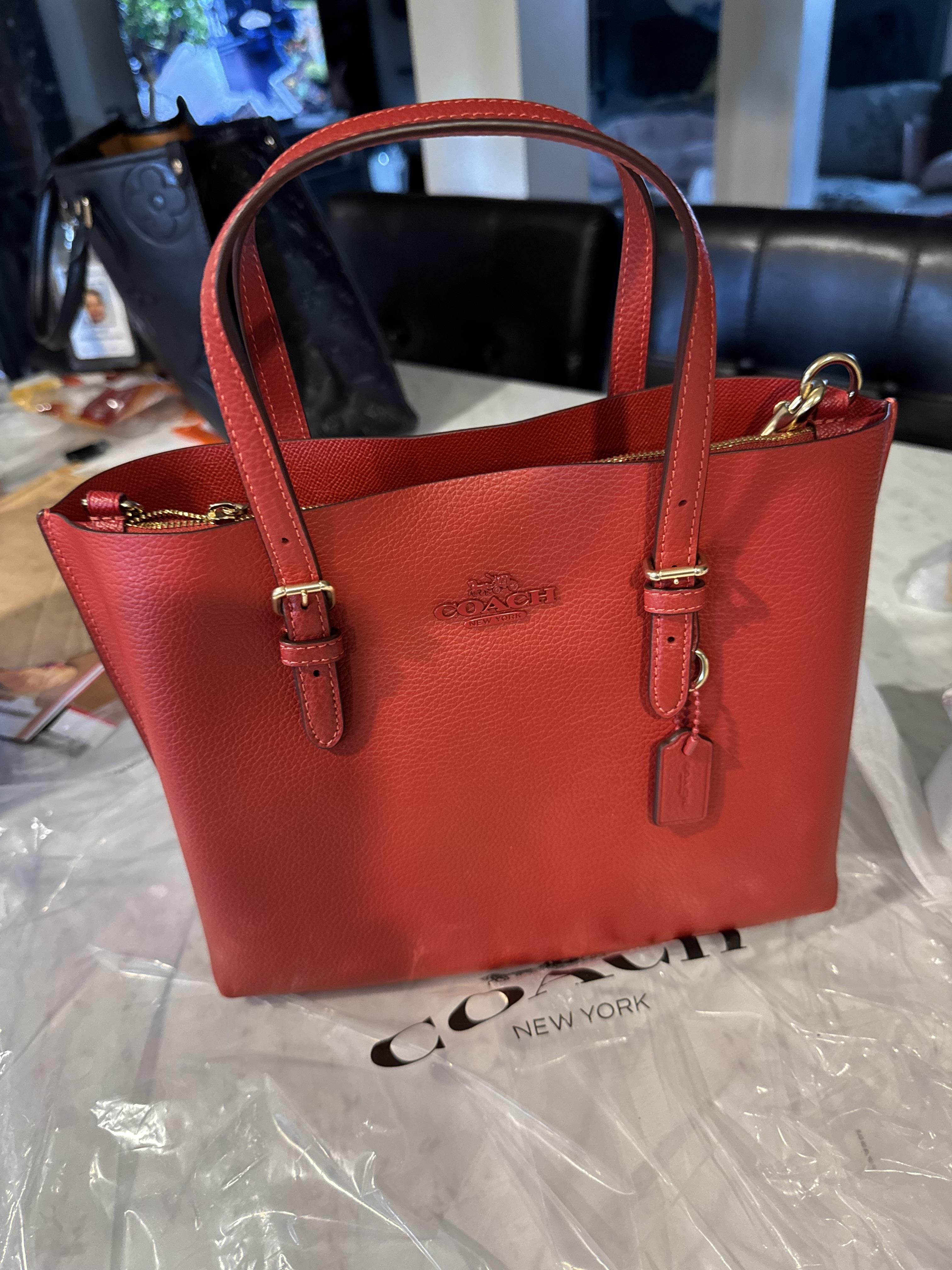 Mollie Tote Bag 25 In Signature Chambray | COACH®